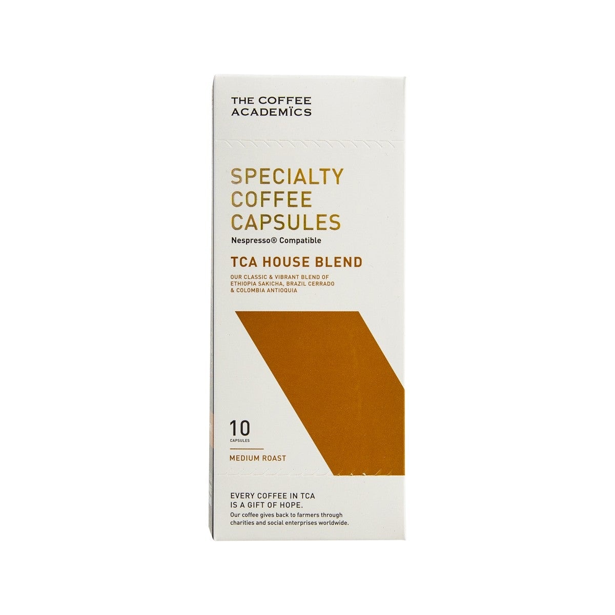 The Coffee Academics TCA House Blend Specialty Coffee Capsules - medium roas （網上圖片）