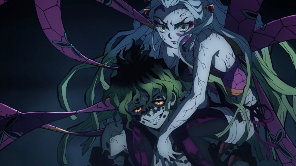 鬼滅之刃遊郭篇｜上弦陸兄妹合體妓夫太郎登場　音柱炭治郎陷苦戰