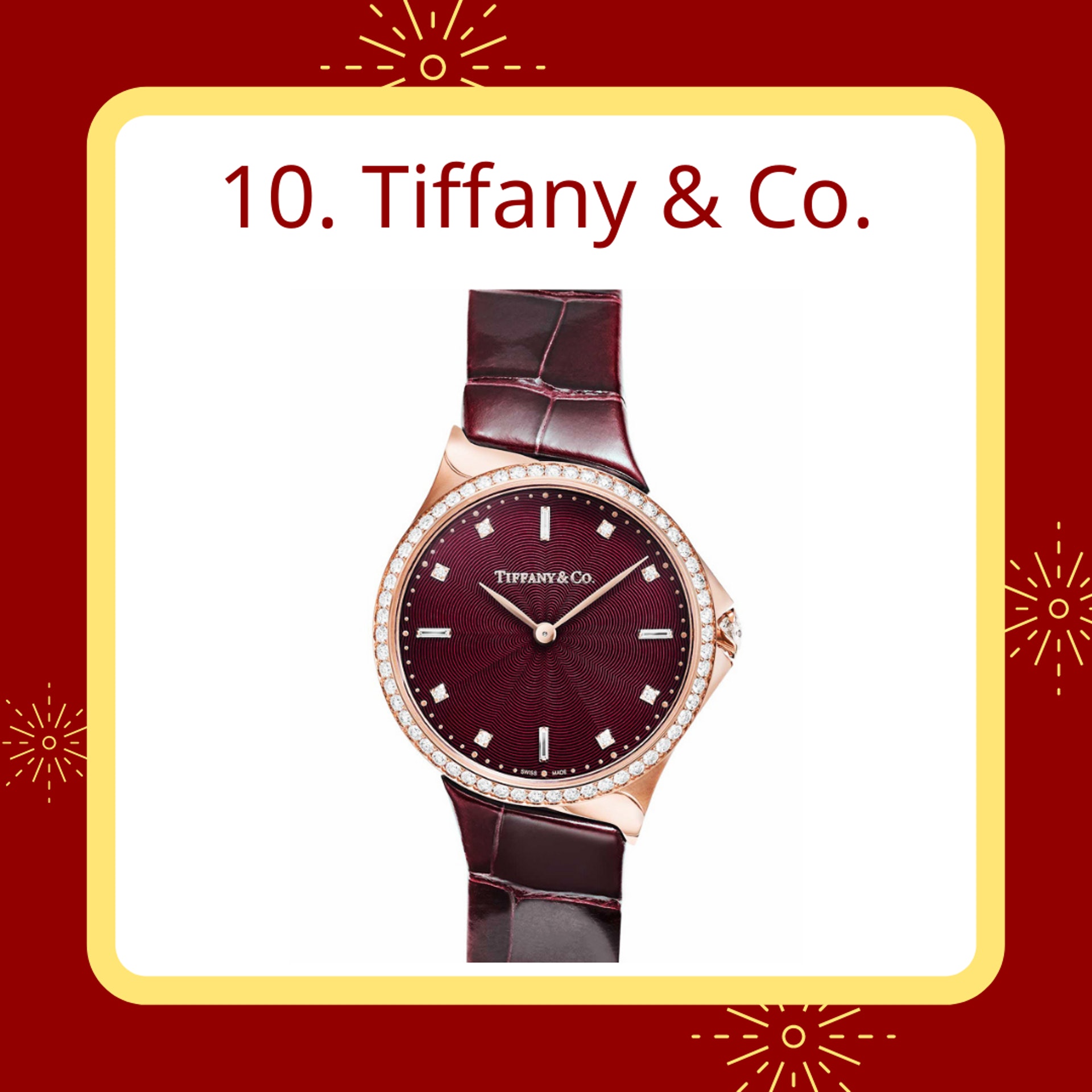 2022開運手錶10大推介(Tiffany & Co.官網;01製圖) 2022開運手錶10大推介(Tiffany & Co.官網;01製圖)