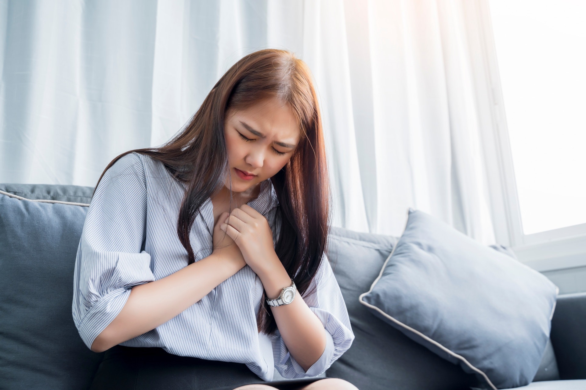 心悸失眠隨時是自律神經失調的症狀。(shutterstock) 心悸失眠隨時是自律神經失調的症狀。(shutterstock)