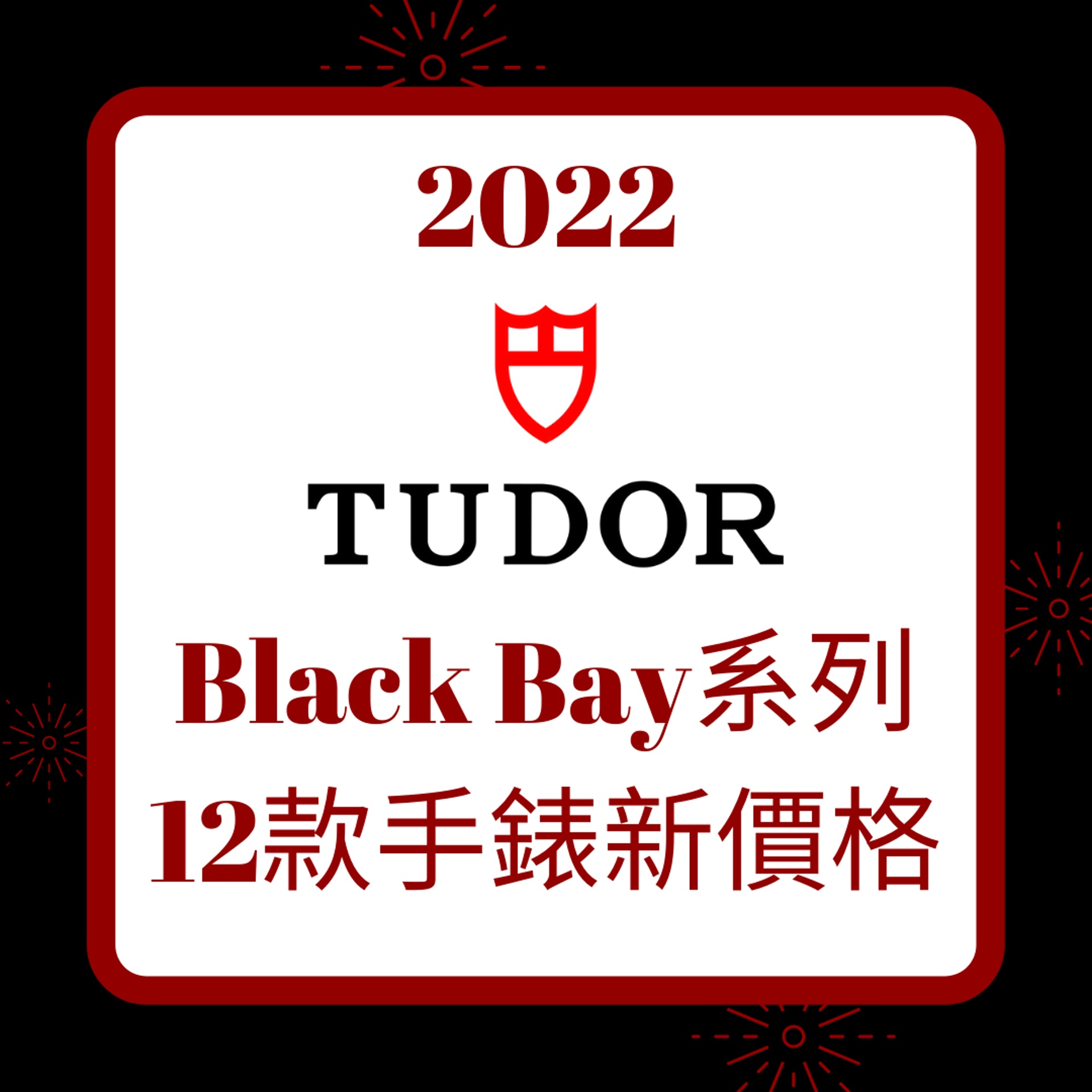 Tudor帝舵 2022年Black Bay系列12款手錶新價格(Tudor官網) Tudor帝舵 2022年Black Bay系列12款手錶新價格(Tudor官網)