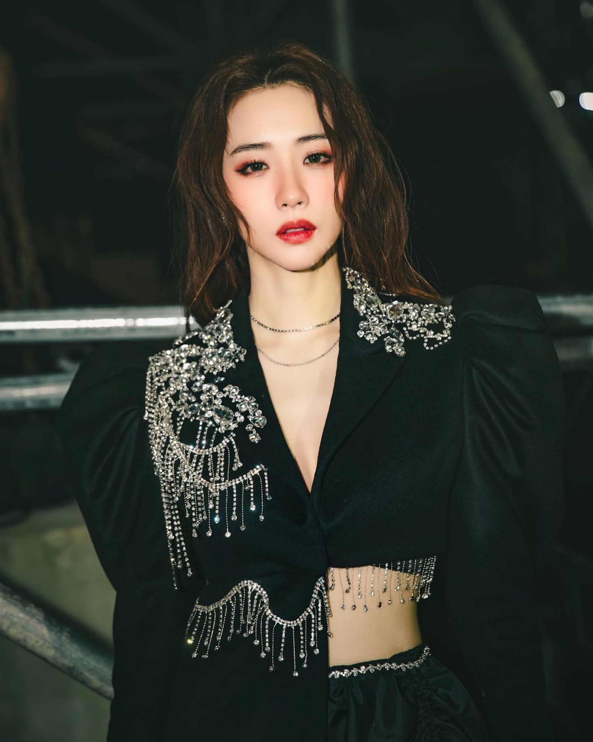 菊梓喬徹夜未離。(hana_kuk@ig) 菊梓喬徹夜未離。(hana_kuk@ig)