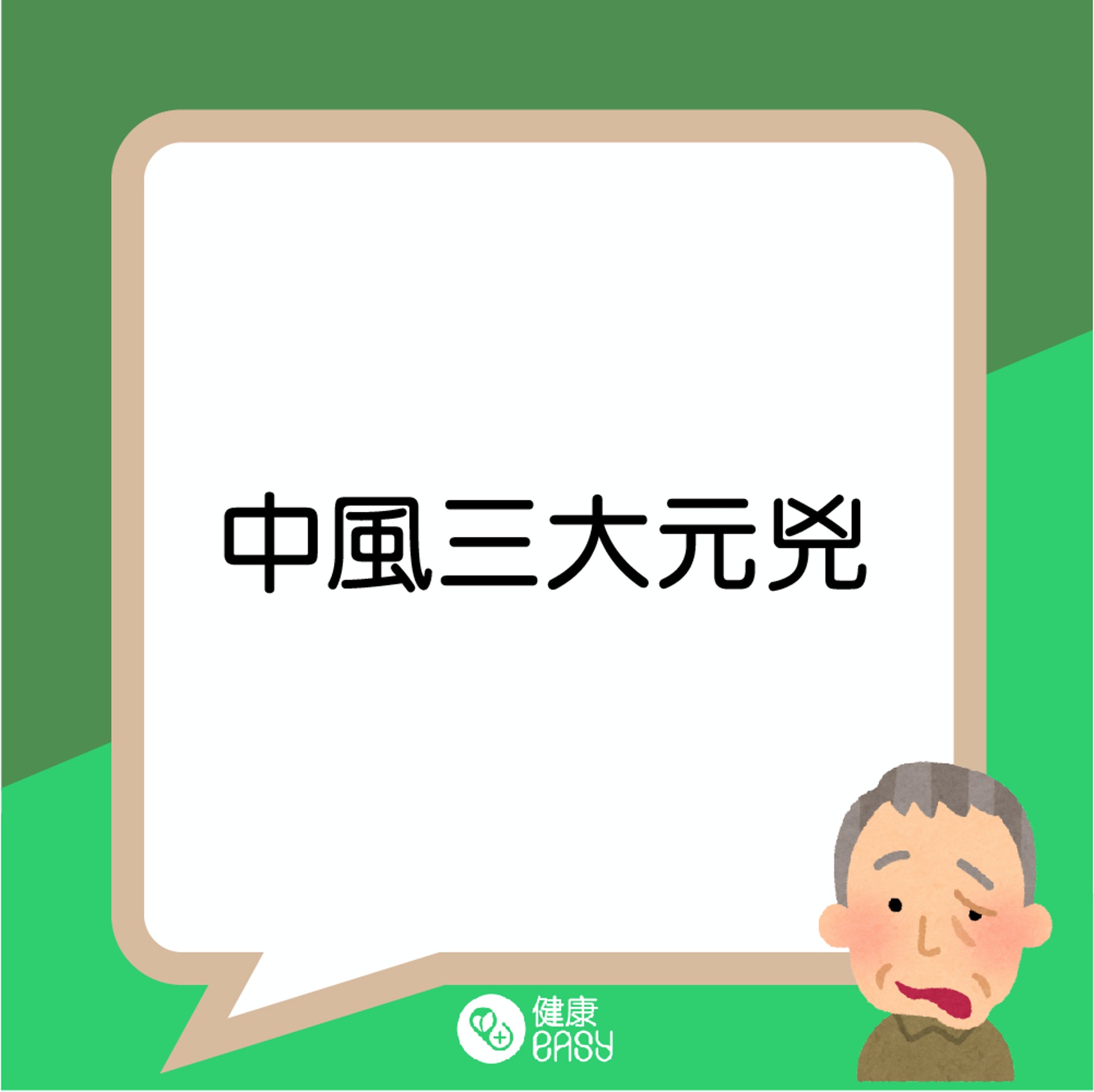 中風高危因素。(醫師Easy製圖) 中風高危因素。(醫師Easy製圖)