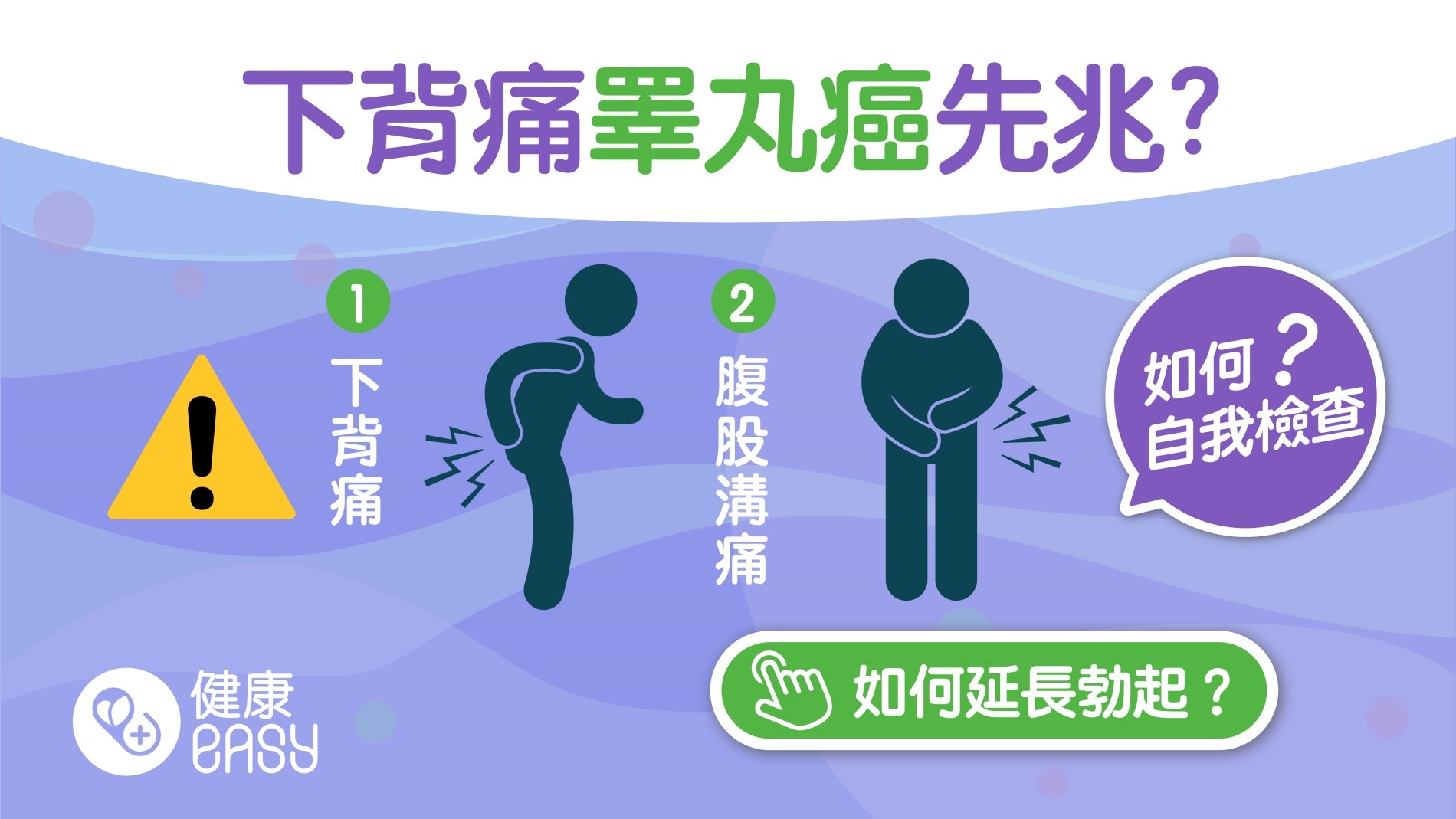 睪丸癌|陰囊有硬塊沉重感下背痛即中招?日常要「這樣自我檢查」 睪丸癌|陰囊有硬塊沉重感下背痛即中招?日常要「這樣自我檢查」