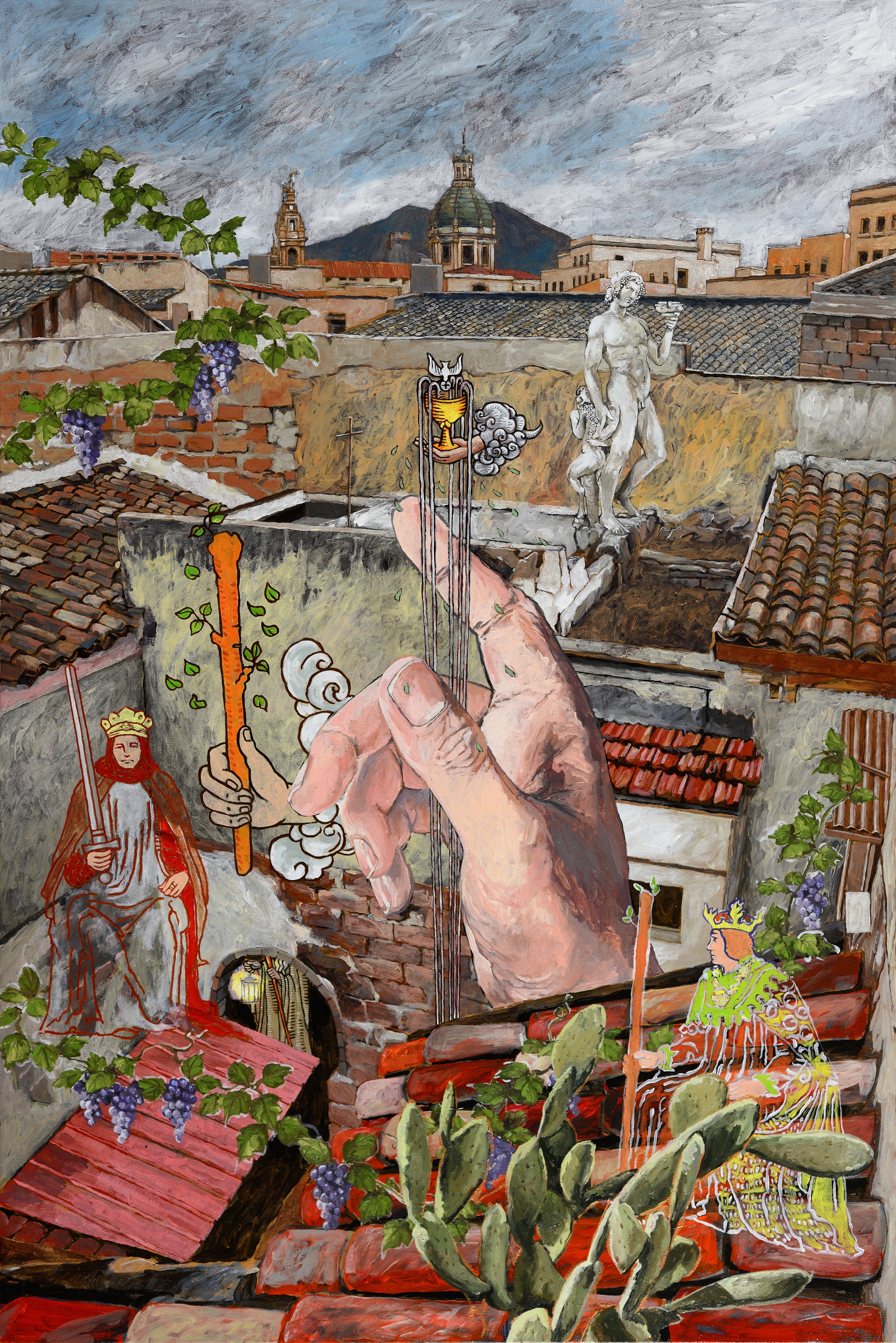 展覽︱周俊輝最新香港景物畫展塔羅牌下的寓言世界