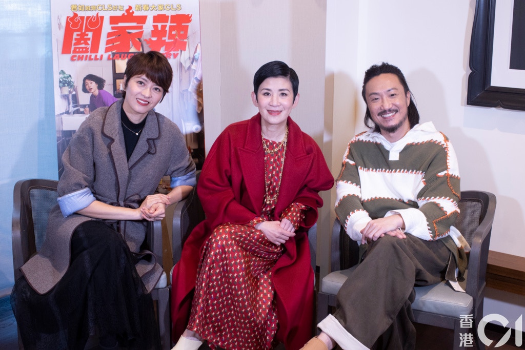 吳君如跟鄭中基合作無間，反而是首次正式跟Gigi合作。（梁碧玲　攝）