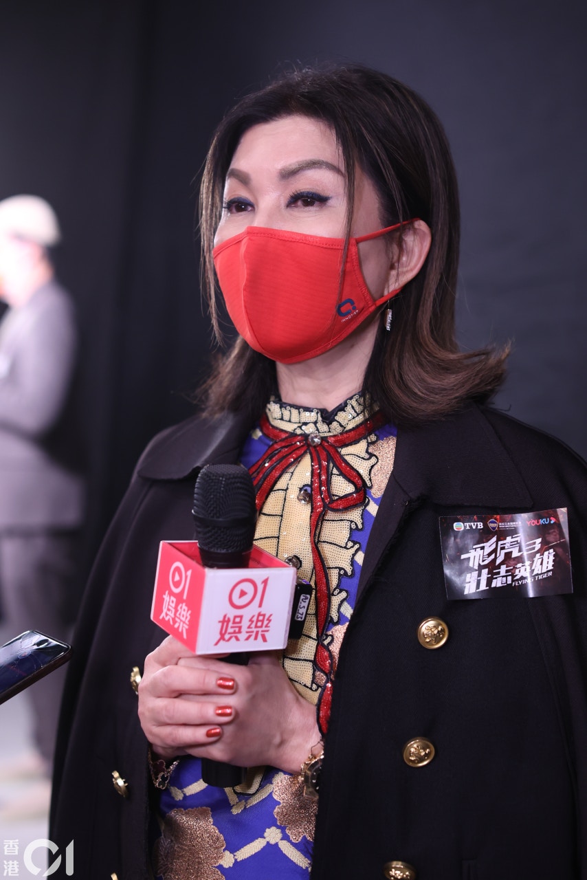 樂小姐希望會有《飛虎4》的出現。（梁碧玲攝）