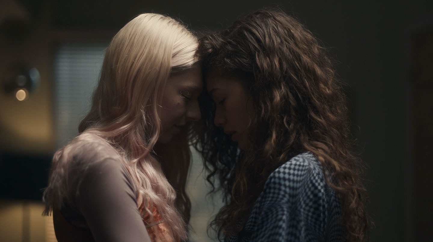 HBO劇集《Euphoria》的多位演員人氣高企，特別是Zendaya（右）。（《Euphoria》劇照）