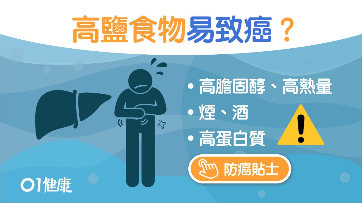 肝癌|罹患肝癌4大飲食禁忌!忌高鹽防發炎、遠離高蛋白食物 肝癌|罹患肝癌4大飲食禁忌!忌高鹽防發炎、遠離高蛋白食物