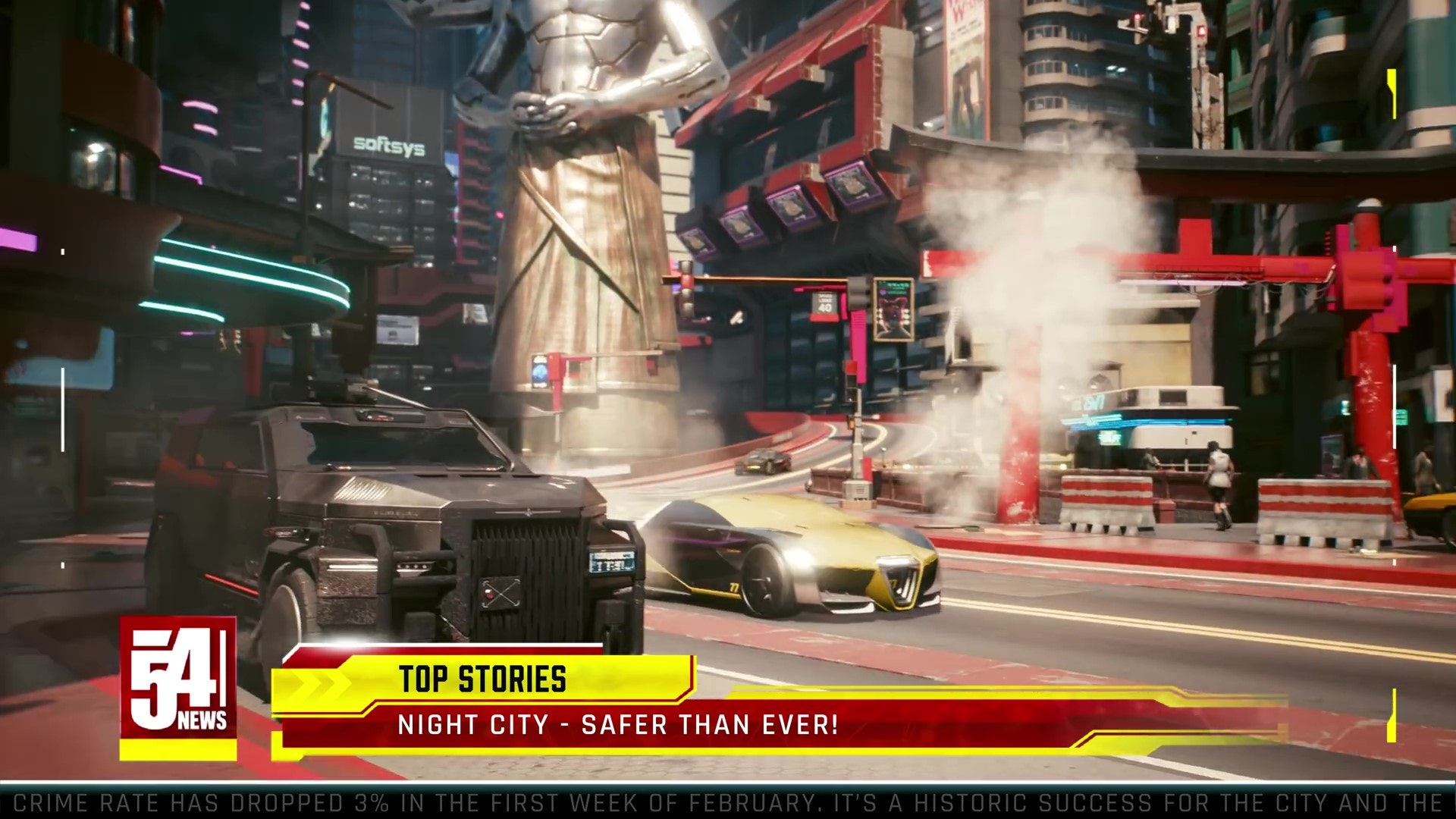 在效能模式下,可以使用 Dynamic 4K 來體驗 60fps 流暢高畫質演出。(Cyberpunk 2077) 在效能模式下,可以使用 Dynamic 4K 來體驗 60fps 流暢高畫質演出。(Cyberpunk 2077)