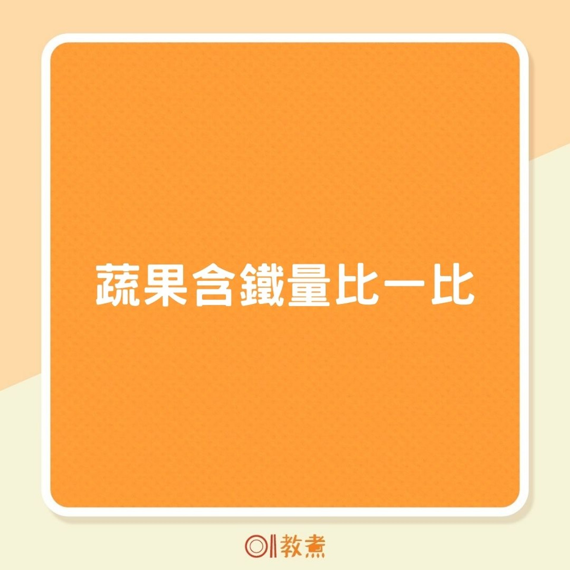 蔬果含鐵量比一比(01製圖) 蔬果含鐵量比一比(01製圖)