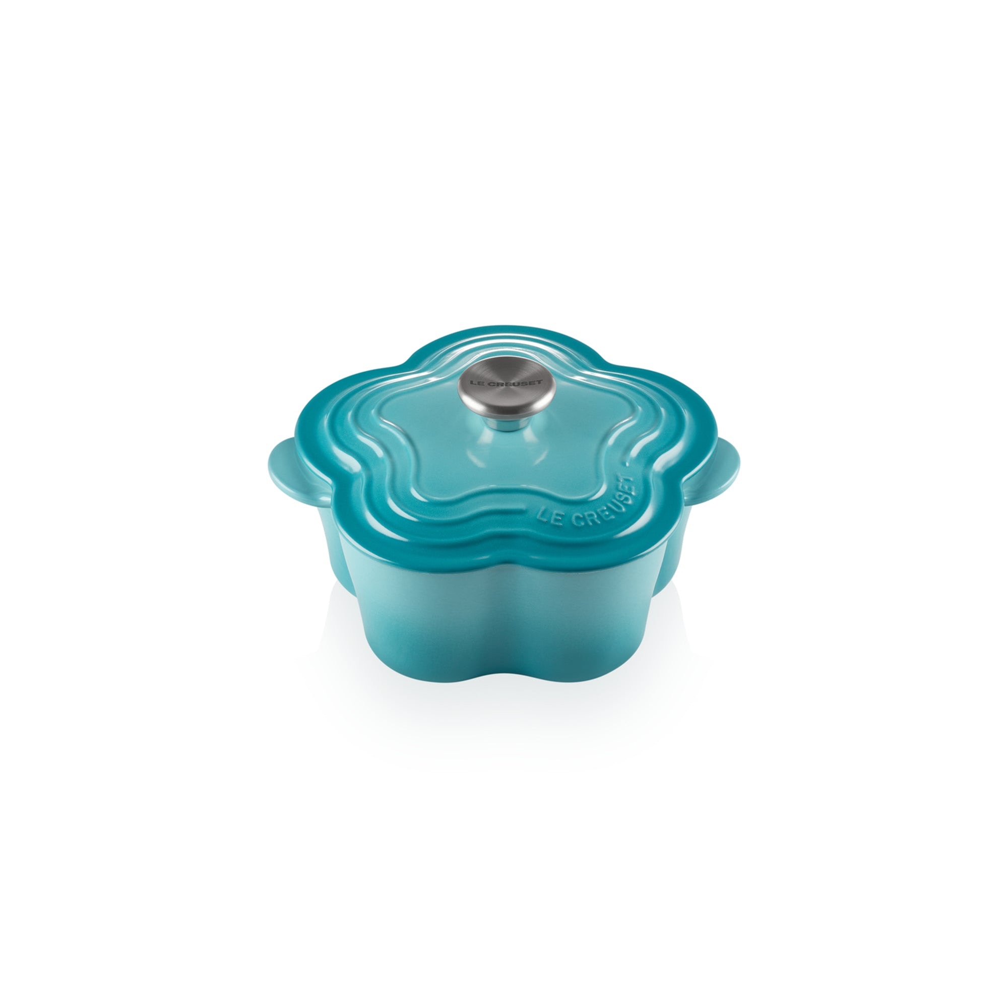 LE CREUSET 青 片手鍋 萬用窈窕鑄鐵鍋18 (夜謐藍-霓彩頭) 129 | Le Creuset 台灣