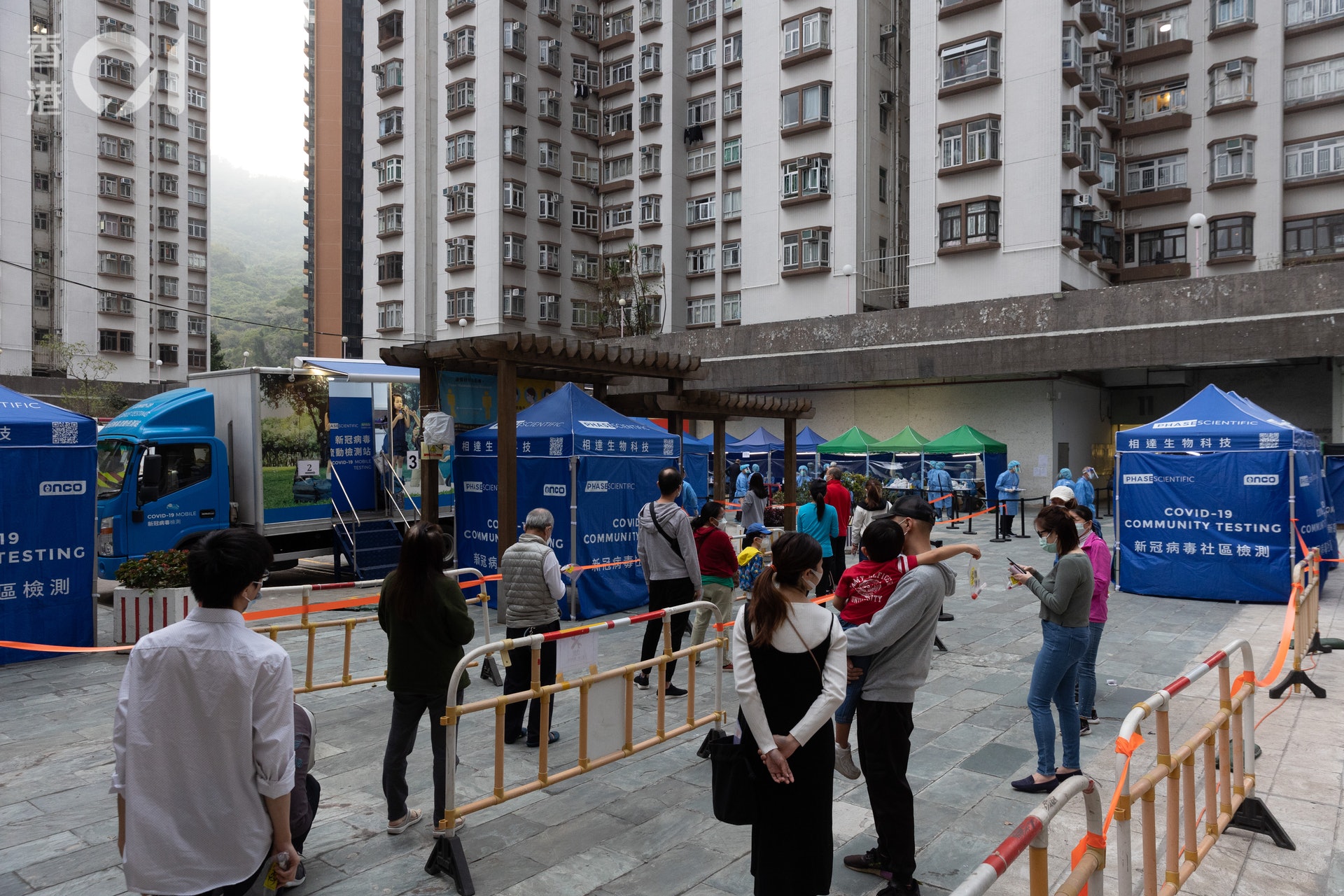 封區 五大廈完成檢測解封揪907宗初陽天耀邨耀盛樓初陽率15 5 封區 五大廈完成檢測解封揪907宗初陽天耀邨耀盛樓初陽率15 5