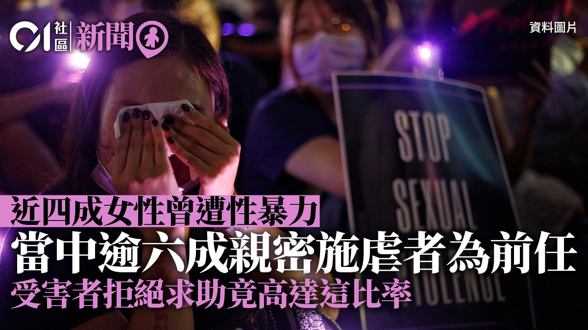 婦女節 調查指近四成婦女曾遭性暴力逾六成親密施虐者為前任 婦女節 調查指近四成婦女曾遭性暴力逾六成親密施虐者為前任