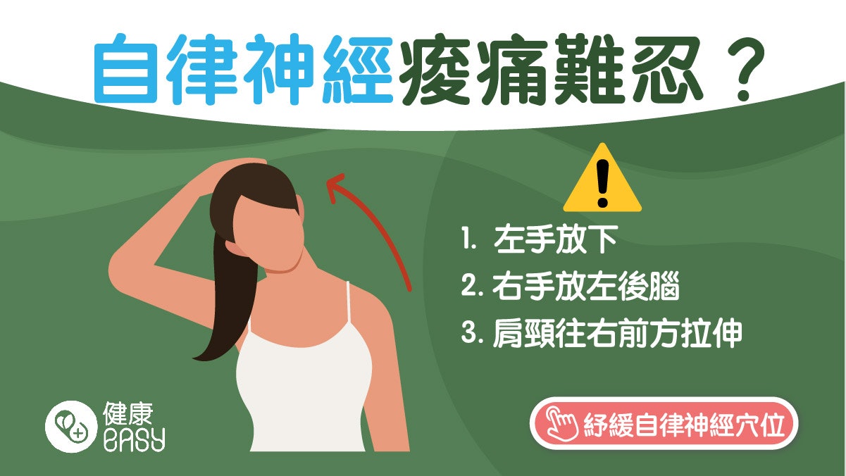 痛症|周身痛小心與自律神經失調有關!醫親授1招緩解肌筋膜疼痛 痛症|周身痛小心與自律神經失調有關!醫親授1招緩解肌筋膜疼痛