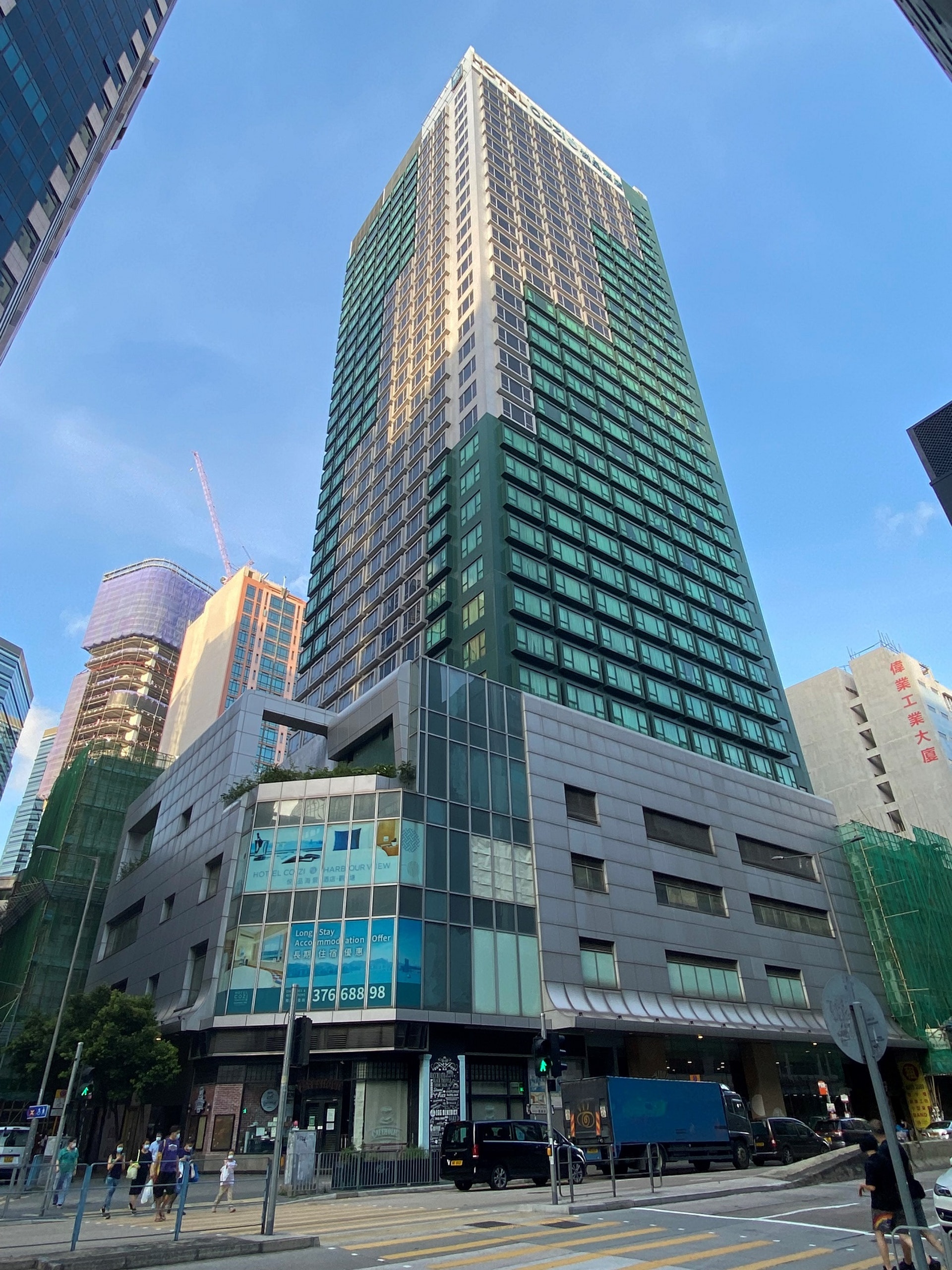 觀塘偉業街163號「悅品海景酒店.觀塘」。(仲量聯行相片) 觀塘偉業街163號「悅品海景酒店.觀塘」。(仲量聯行相片)