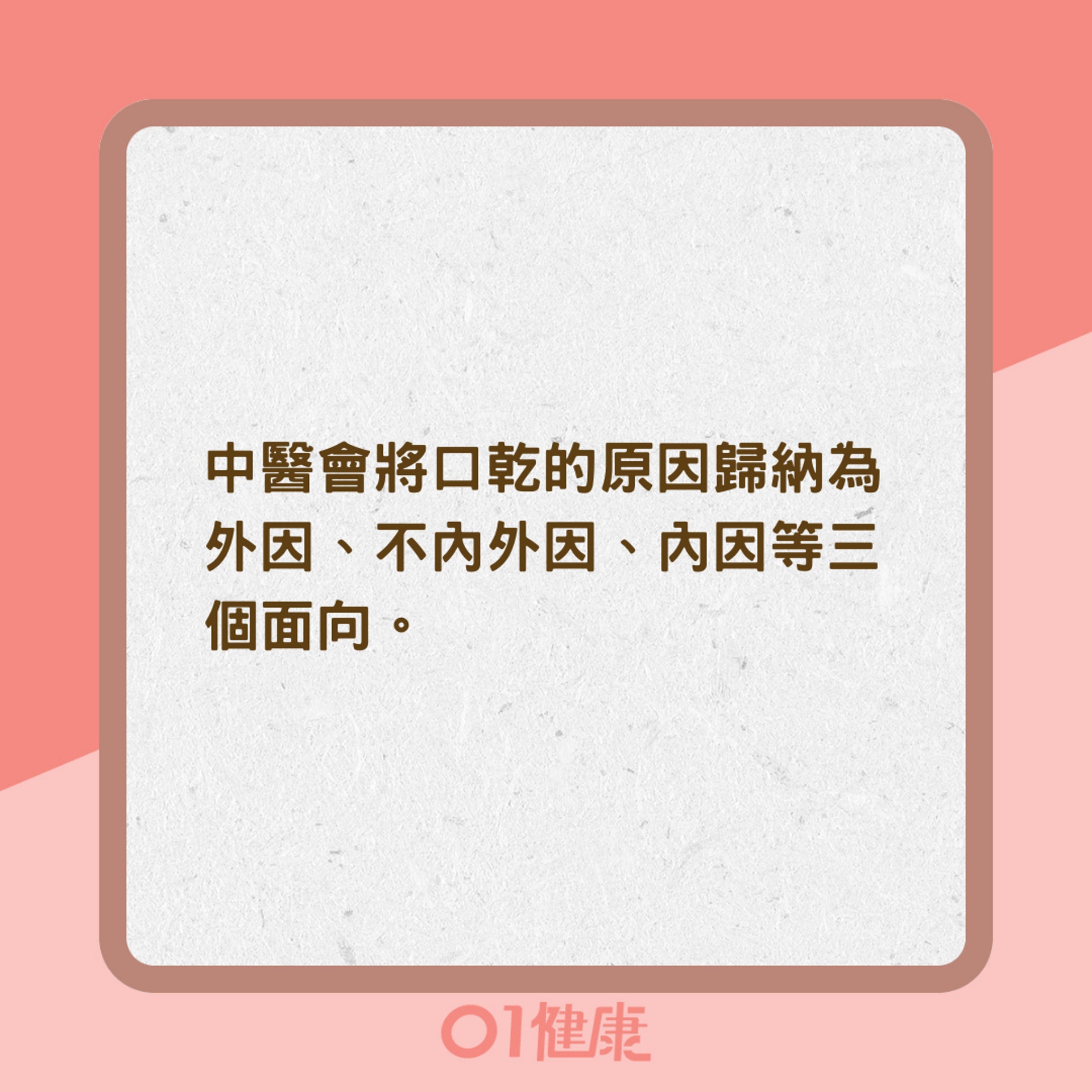 中醫口乾三面向(01製圖) 中醫口乾三面向(01製圖)