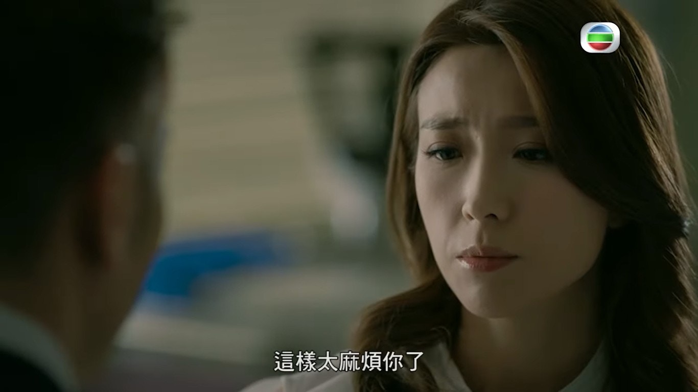 子羚在《飛虎3》與吳卓羲有感情戲。（YouTube影片截圖）