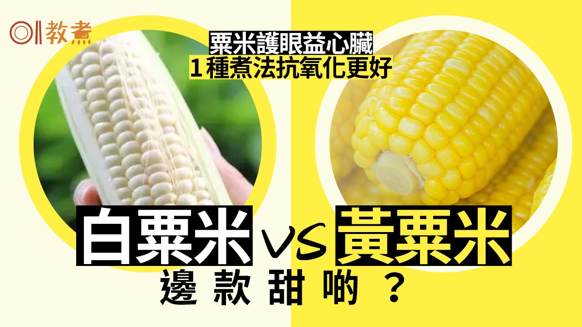 粟米營養|1條水煮粟米=飯8成熱量 護眼防心臟病愈煮抗氧化愈高 粟米營養|1條水煮粟米=飯8成熱量 護眼防心臟病愈煮抗氧化愈高