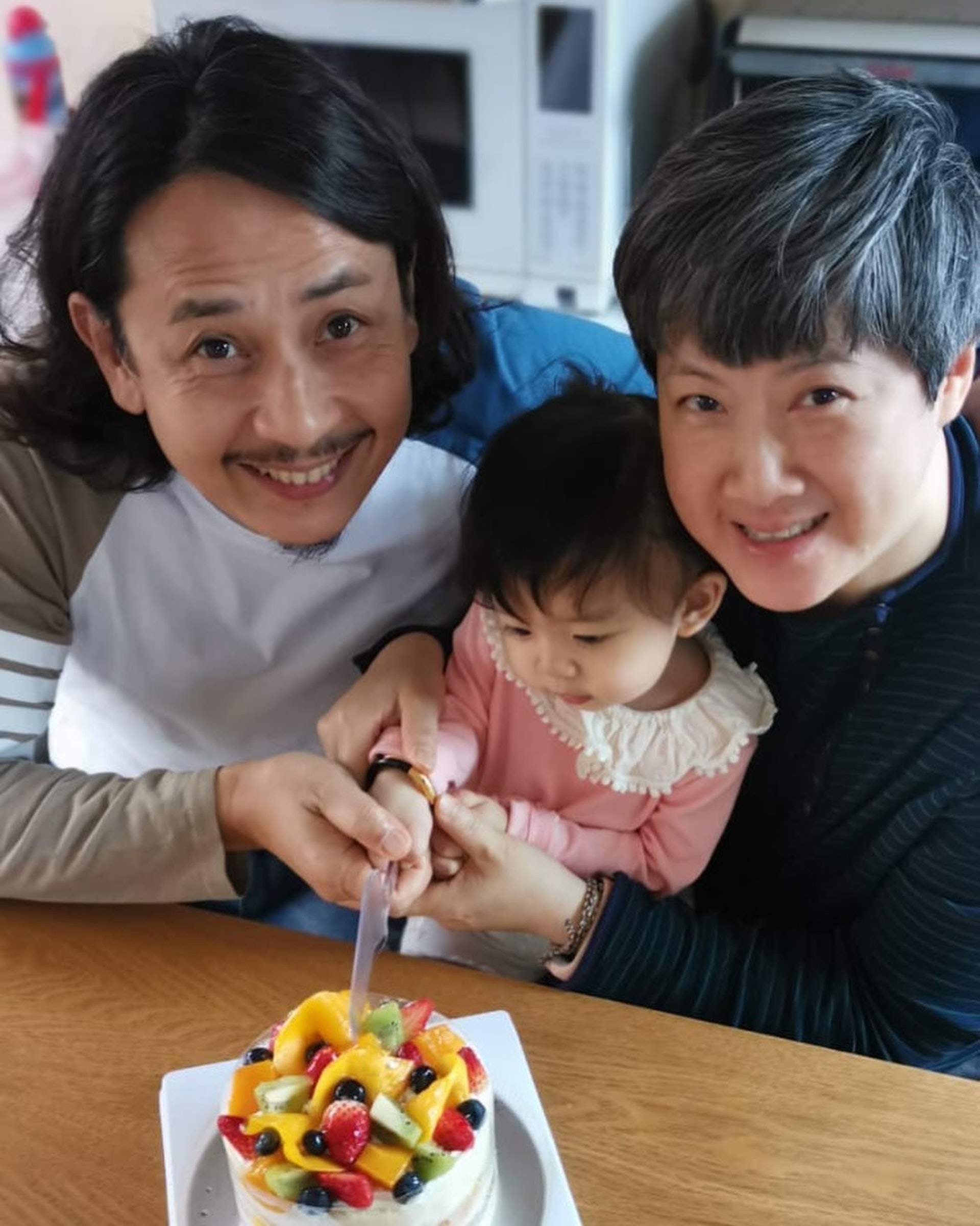 黃澤鋒一家三口。(黃澤鋒ig) 黃澤鋒一家三口。(黃澤鋒ig)