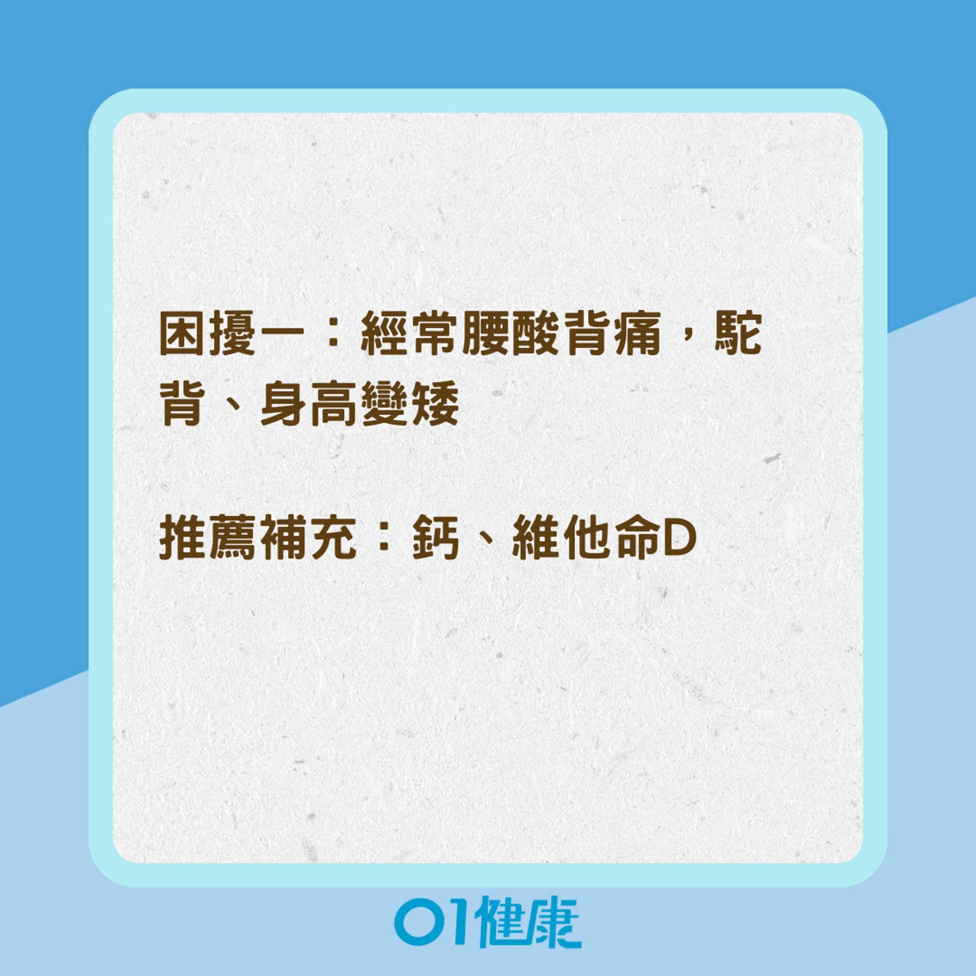 年紀增長有哪些困擾?(01製圖) 年紀增長有哪些困擾?(01製圖)