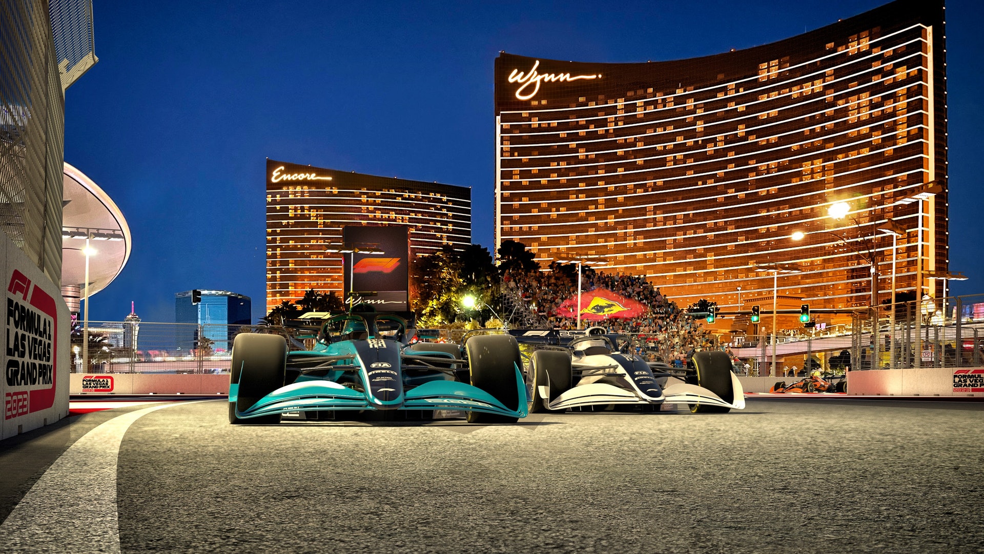 F1|拉斯維加斯站相隔40年回歸 2023年11月飛馳夜賭城 F1|拉斯維加斯站相隔40年回歸 2023年11月飛馳夜賭城