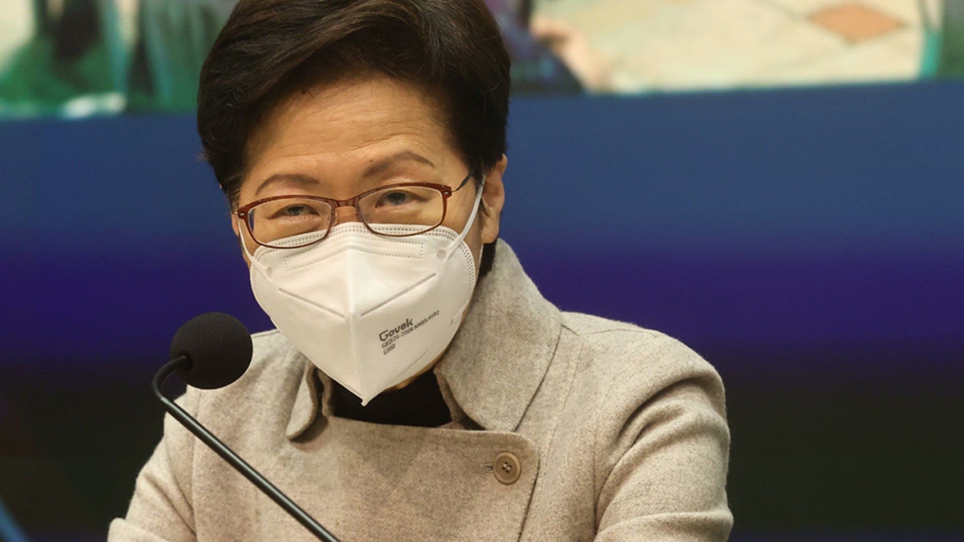 行政長官林鄭月娥今日(4日)宣佈不會競逐連任。 行政長官林鄭月娥今日(4日)宣佈不會競逐連任。