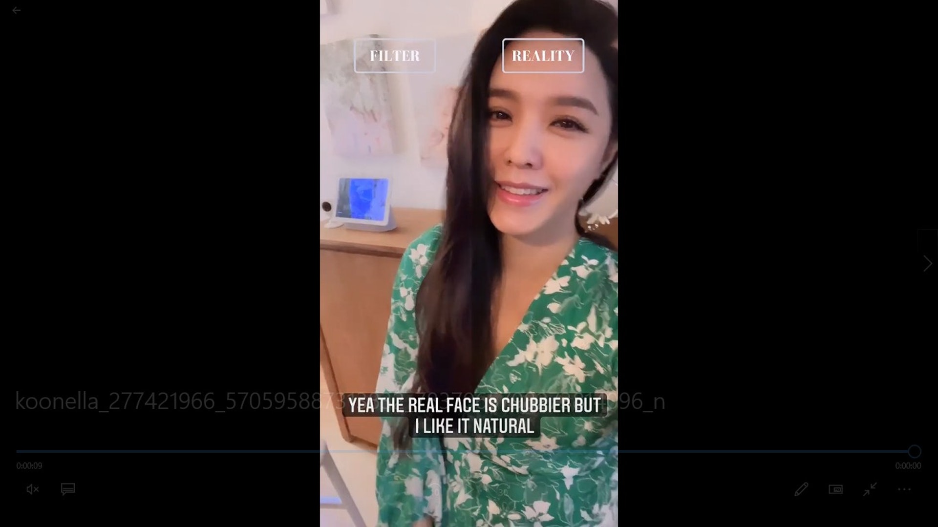 Ella自然個樣靚啲。(ig截圖) Ella自然個樣靚啲。(ig截圖)