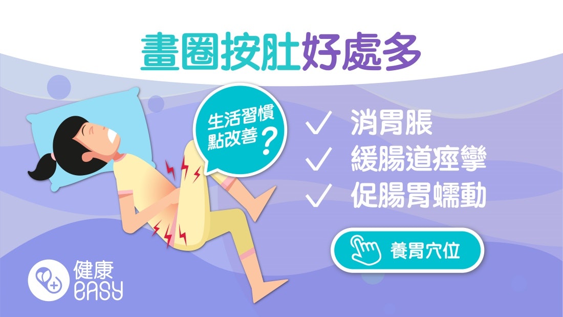 腸胃健康|3大常見腸胃病成因拆解!中醫教你「摸肚子」消胃脹氣 腸胃健康|3大常見腸胃病成因拆解!中醫教你「摸肚子」消胃脹氣