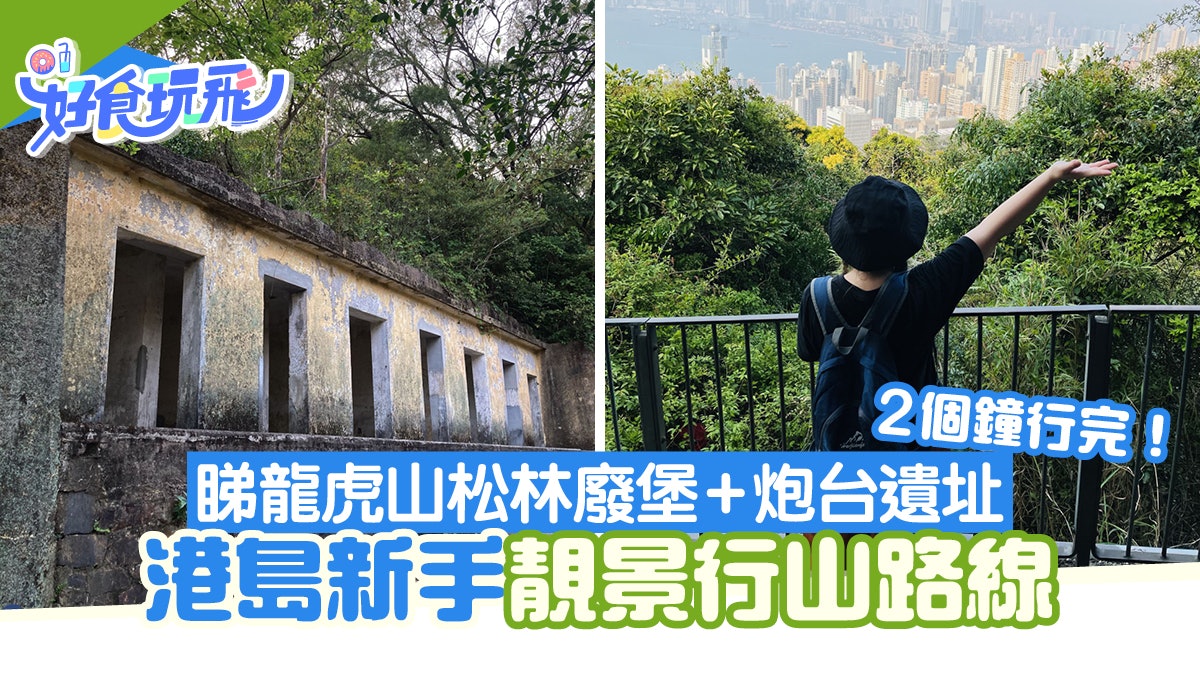 港島龍虎山行山|漫遊松林廢堡、炮台遺址 短程易行探索香港歷史 港島龍虎山行山|漫遊松林廢堡、炮台遺址 短程易行探索香港歷史