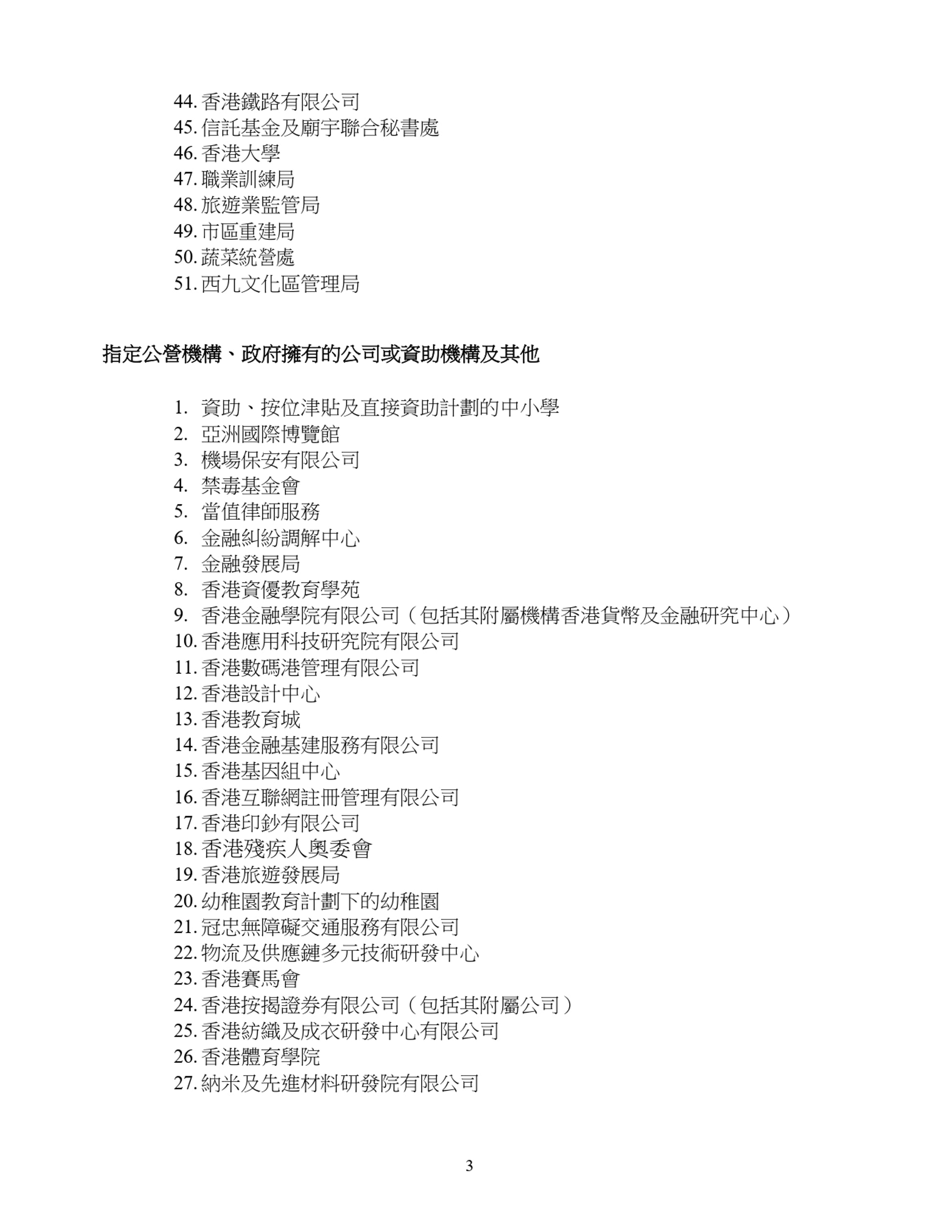 保就業計劃2022「剔除名單」。 保就業計劃2022「剔除名單」。