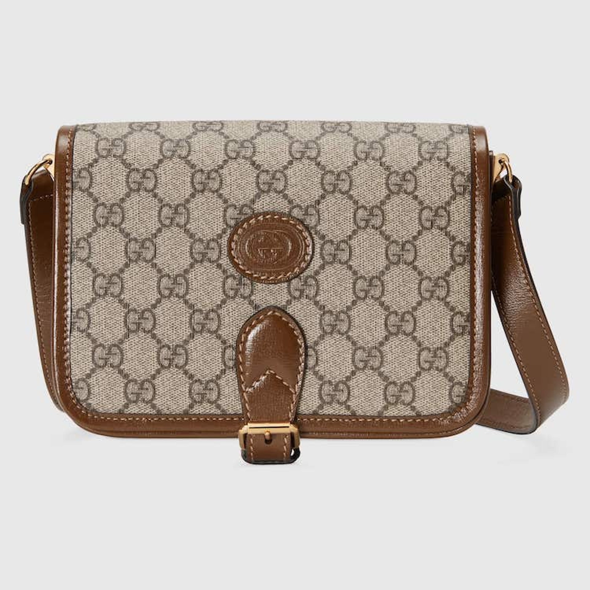 Interlocking G迷你肩揹袋(商品售價:HK$ 11,200)(Gucci官網) Interlocking G迷你肩揹袋(商品售價:HK$ 11,200)(Gucci官網)