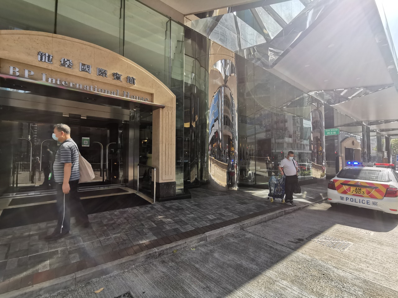 現場為龍堡國際賓館。(林振華攝) 現場為龍堡國際賓館。(林振華攝)