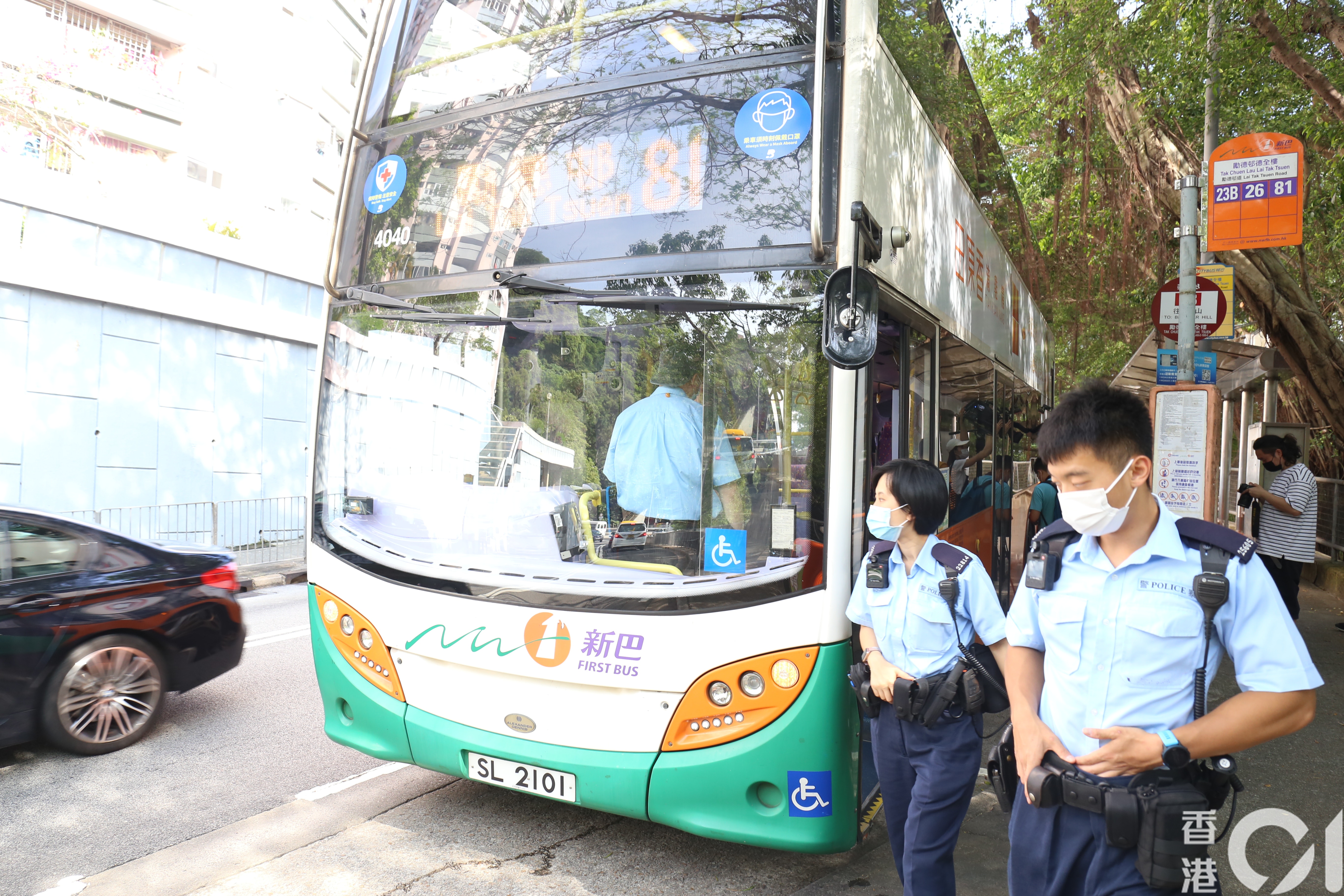 警方到場調查(陳浩然攝)