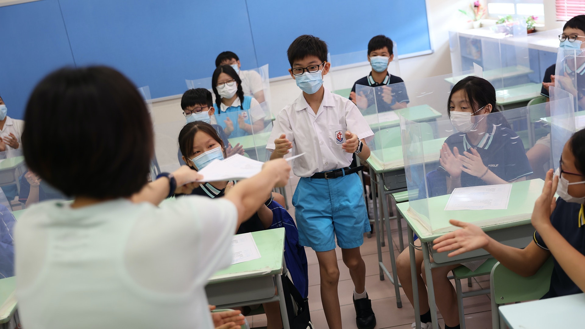 小六升中派位放榜定於7月11日。(資料圖片) 小六升中派位放榜定於7月11日。(資料圖片)