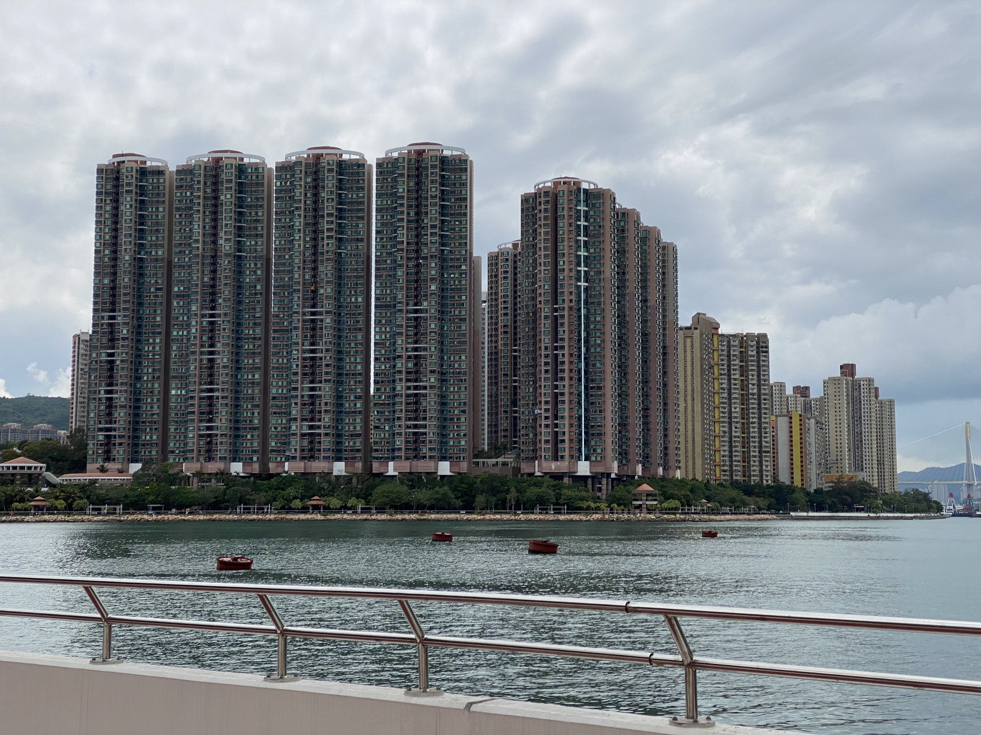 青衣灝景灣。(倪清江攝) 青衣灝景灣。(倪清江攝)