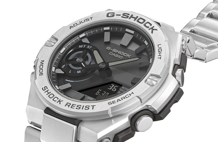 G-SHOCK｜G-STEEL最輕薄手錶登場5款B500不鏽鋼錶殼、面盤一覽