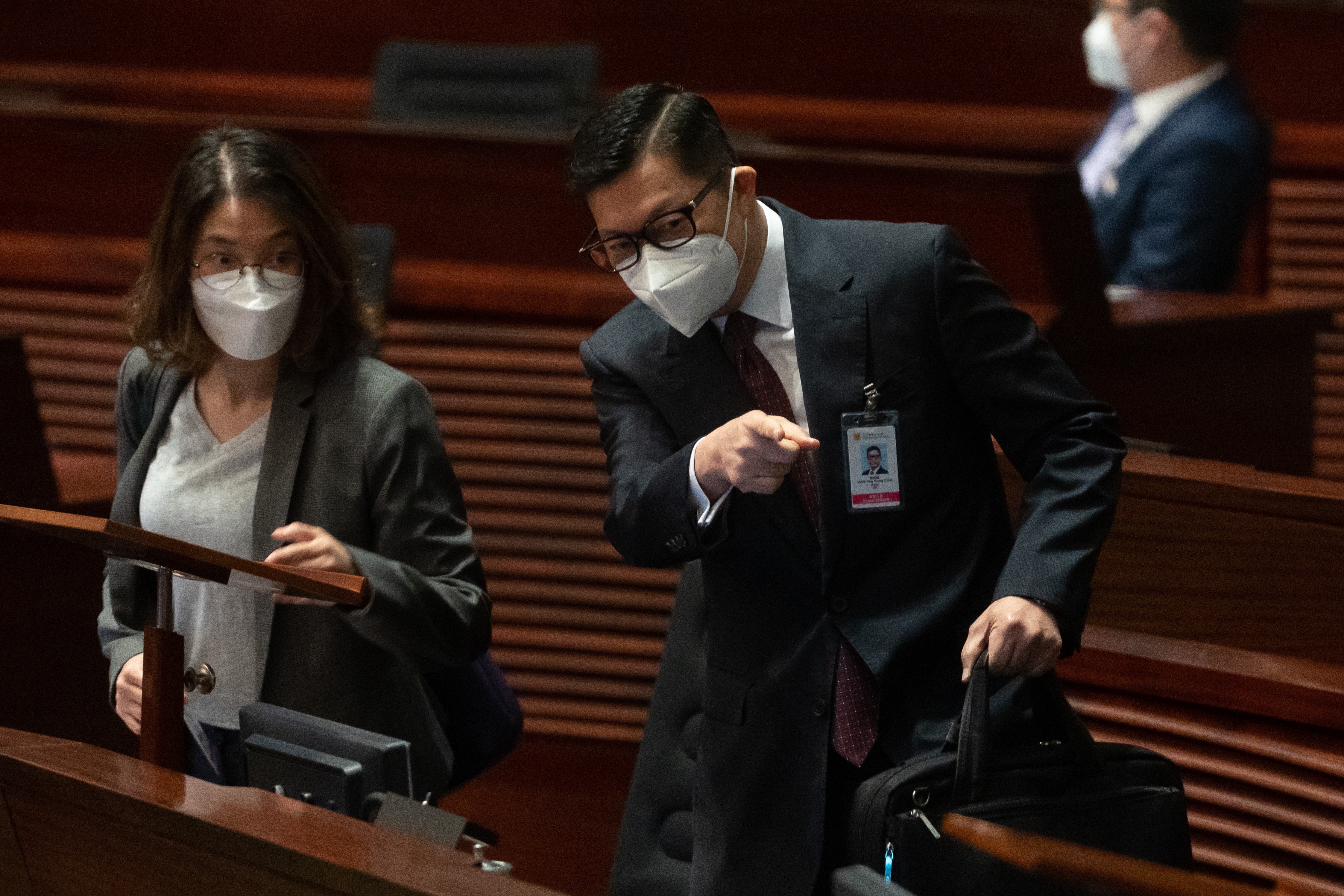 李家超 香港呢一個家 因發音遭曲解鄧炳強訴苦 我都是受害人