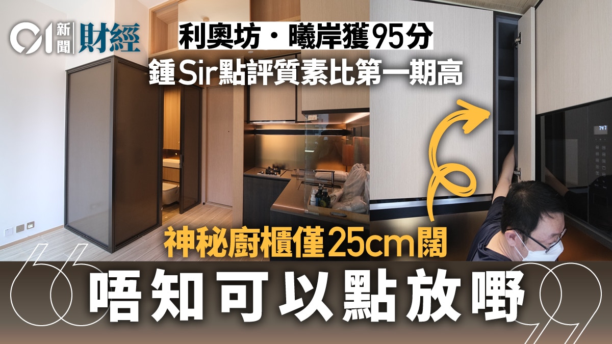 驗樓 利奧坊 曦岸開放式戶獲95分神秘櫃位 唔知點放嘢 驗樓 利奧坊 曦岸開放式戶獲95分神秘櫃位 唔知點放嘢