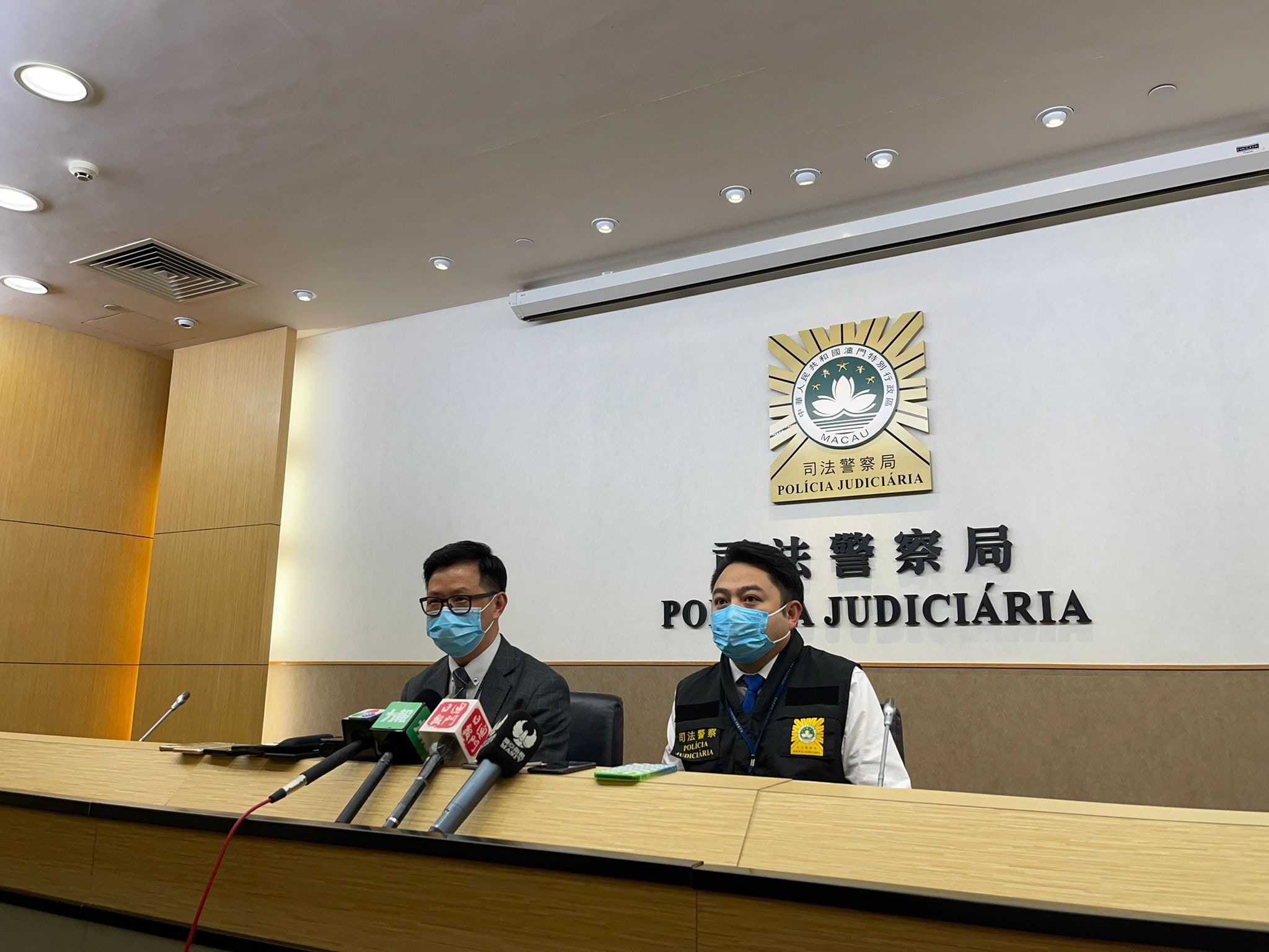 澳門司警今日（17日）交代案情。