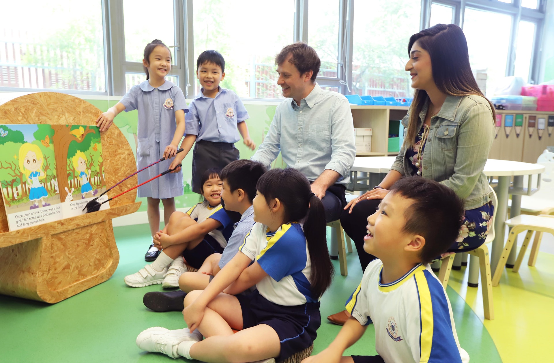 東華三院馬錦燦紀念小學。(作者提供) 東華三院馬錦燦紀念小學。(作者提供)