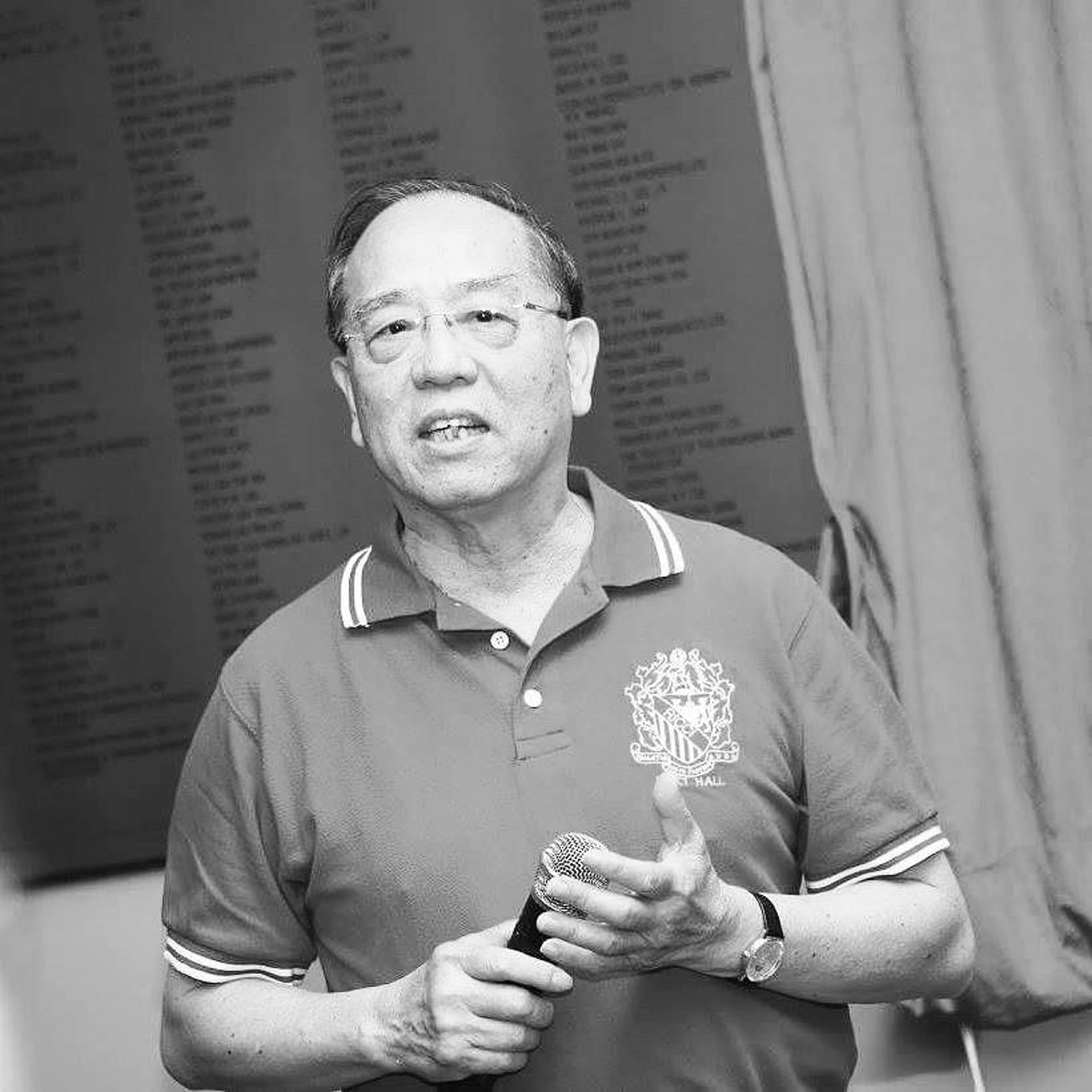 據悉前憲制事務司施祖祥逝世。(港大利瑪竇宿舍Facebook) 據悉前憲制事務司施祖祥逝世。(港大利瑪竇宿舍Facebook)