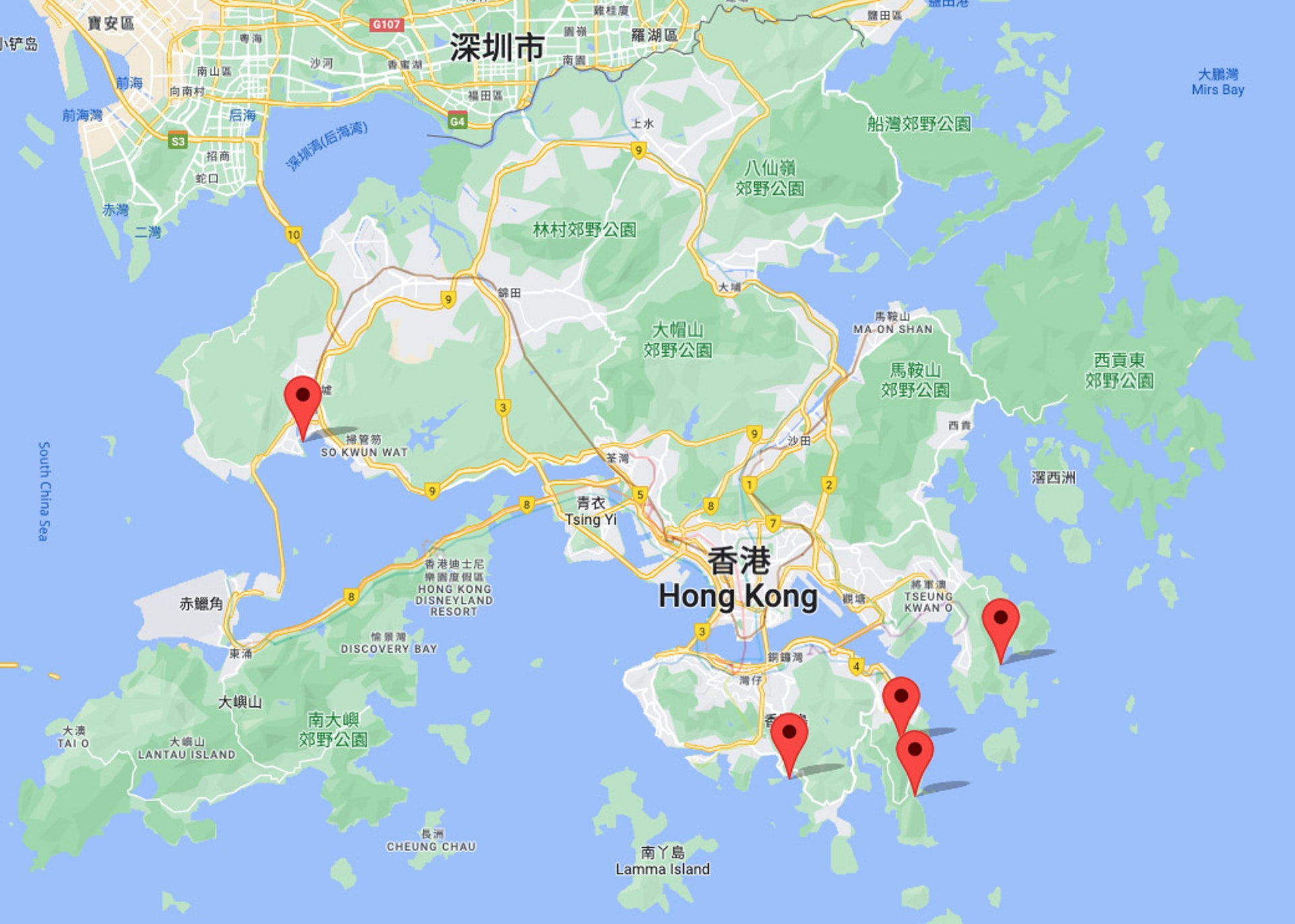 《香港01》科技玩物記者走訪香港 5 大熱門泳灘，並實地測試香港 4 大電訊商在各大泳灘的實地 5G 網絡接收速度。
