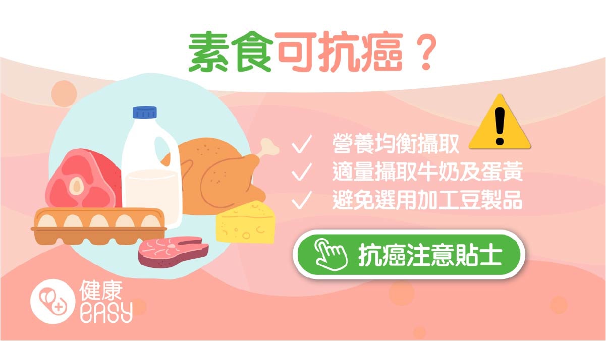 癌症|斷食、吃素能抗癌?醫生為你破解6大癌症化療常見迷思 癌症|斷食、吃素能抗癌?醫生為你破解6大癌症化療常見迷思