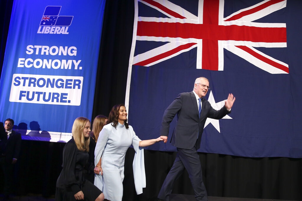 澳洲大選投票結束工黨成功變天阿爾巴內塞宣布勝選