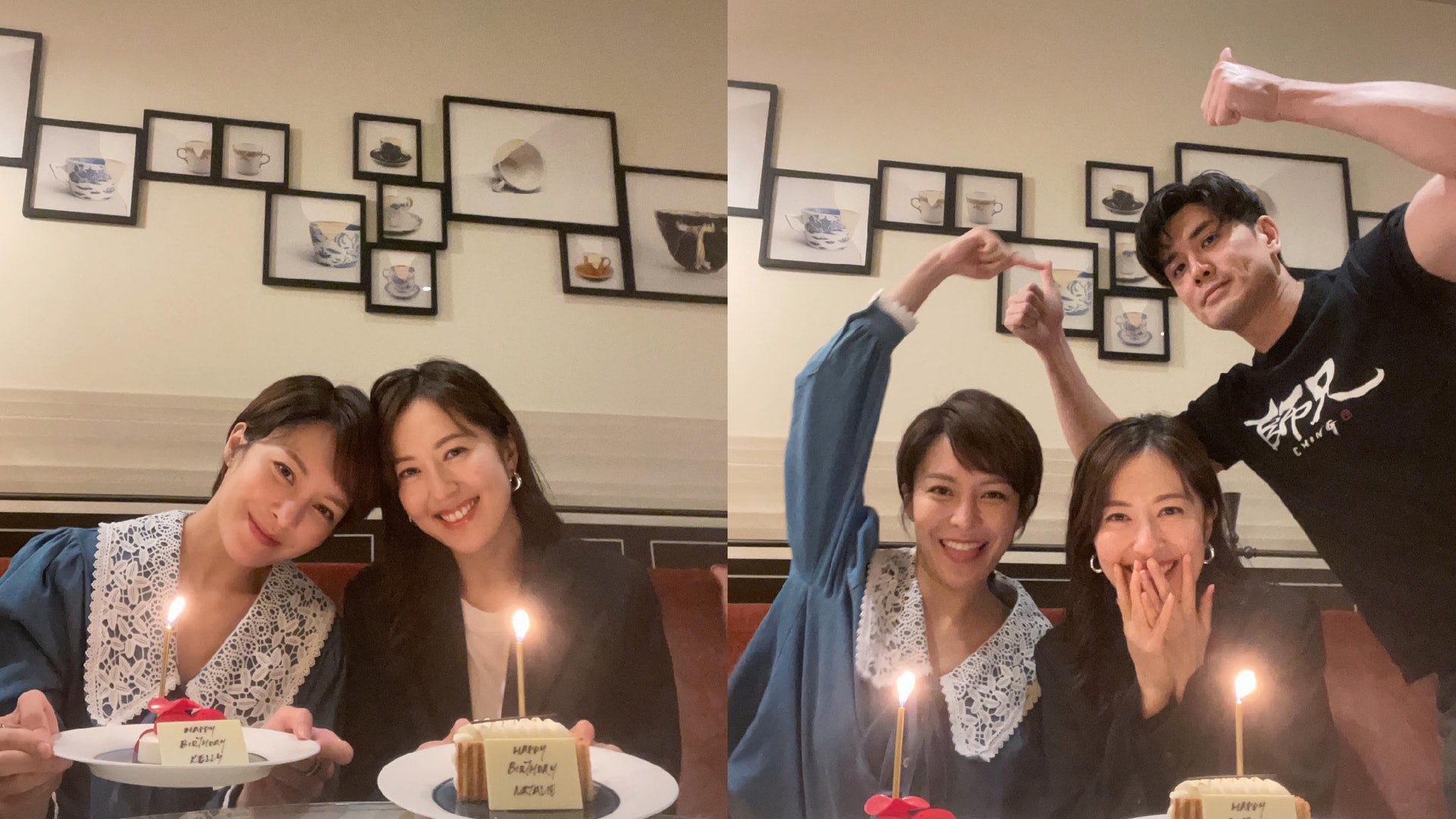 唐詩詠張曦雯義結金蘭做金牛座姊妹 相差9歲獲讚一樣咁青春靚女 唐詩詠張曦雯義結金蘭做金牛座姊妹 相差9歲獲讚一樣咁青春靚女