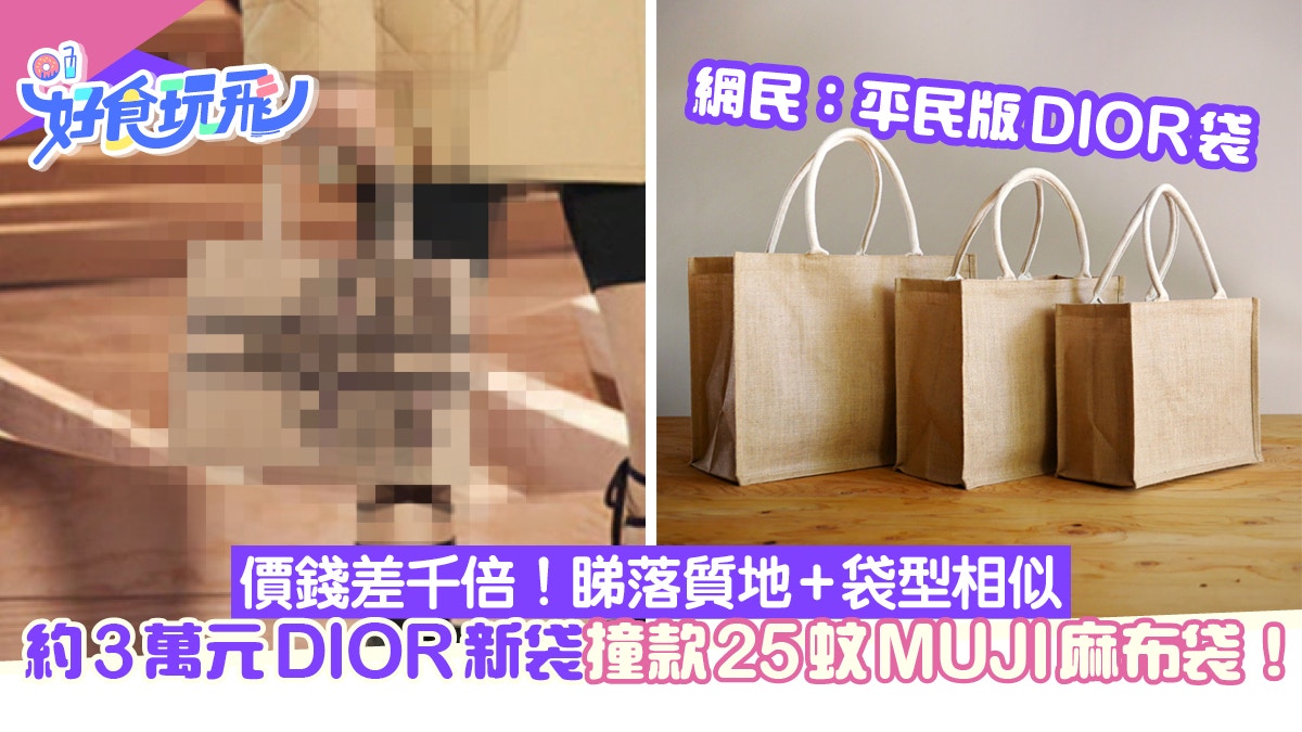 Muji tote bag online dior