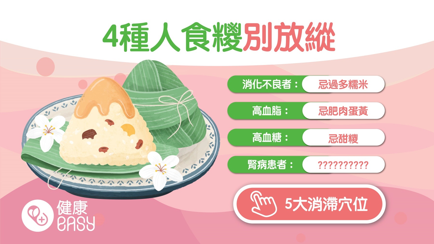 端午節|4種人吃糭別放縱!高血脂者要避食肥肉、蛋黃高熱量配料 端午節|4種人吃糭別放縱!高血脂者要避食肥肉、蛋黃高熱量配料