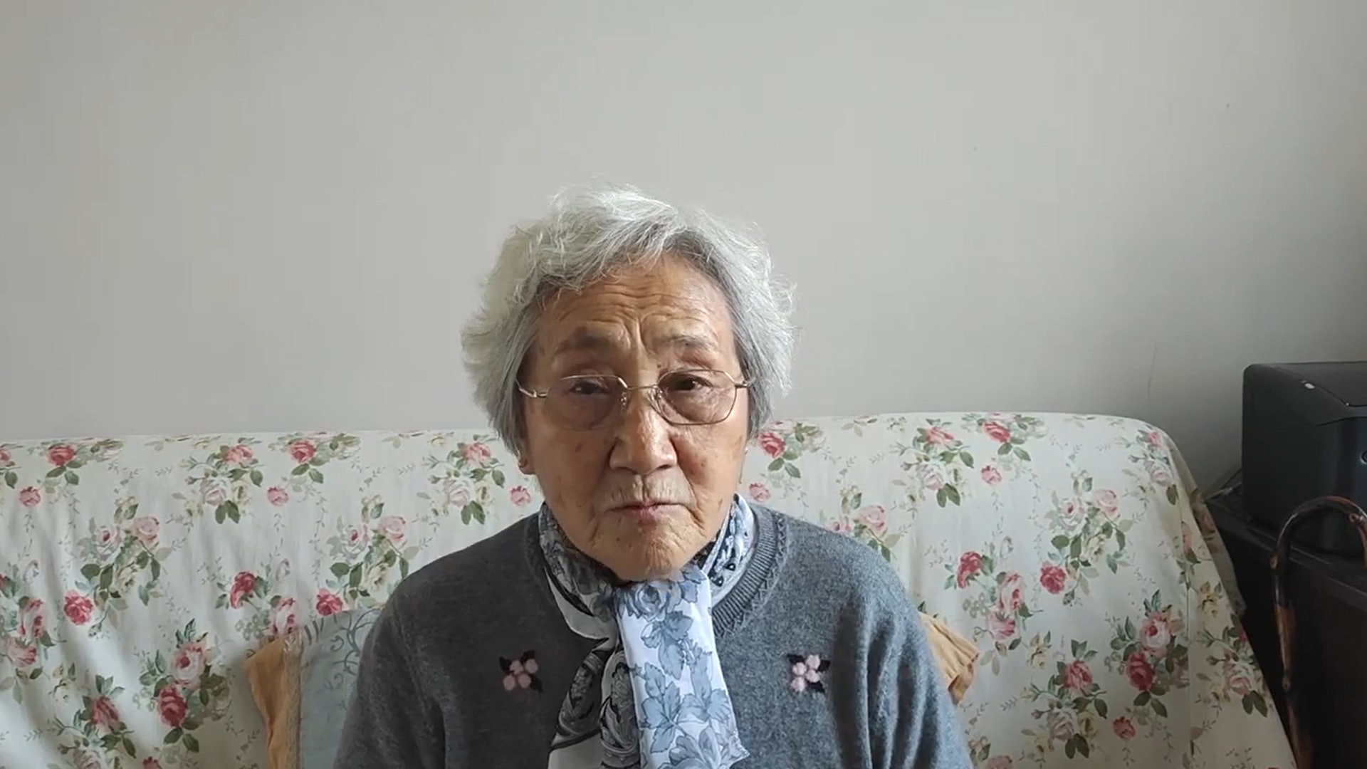 張先玲。(天安門母親) 張先玲。(天安門母親)