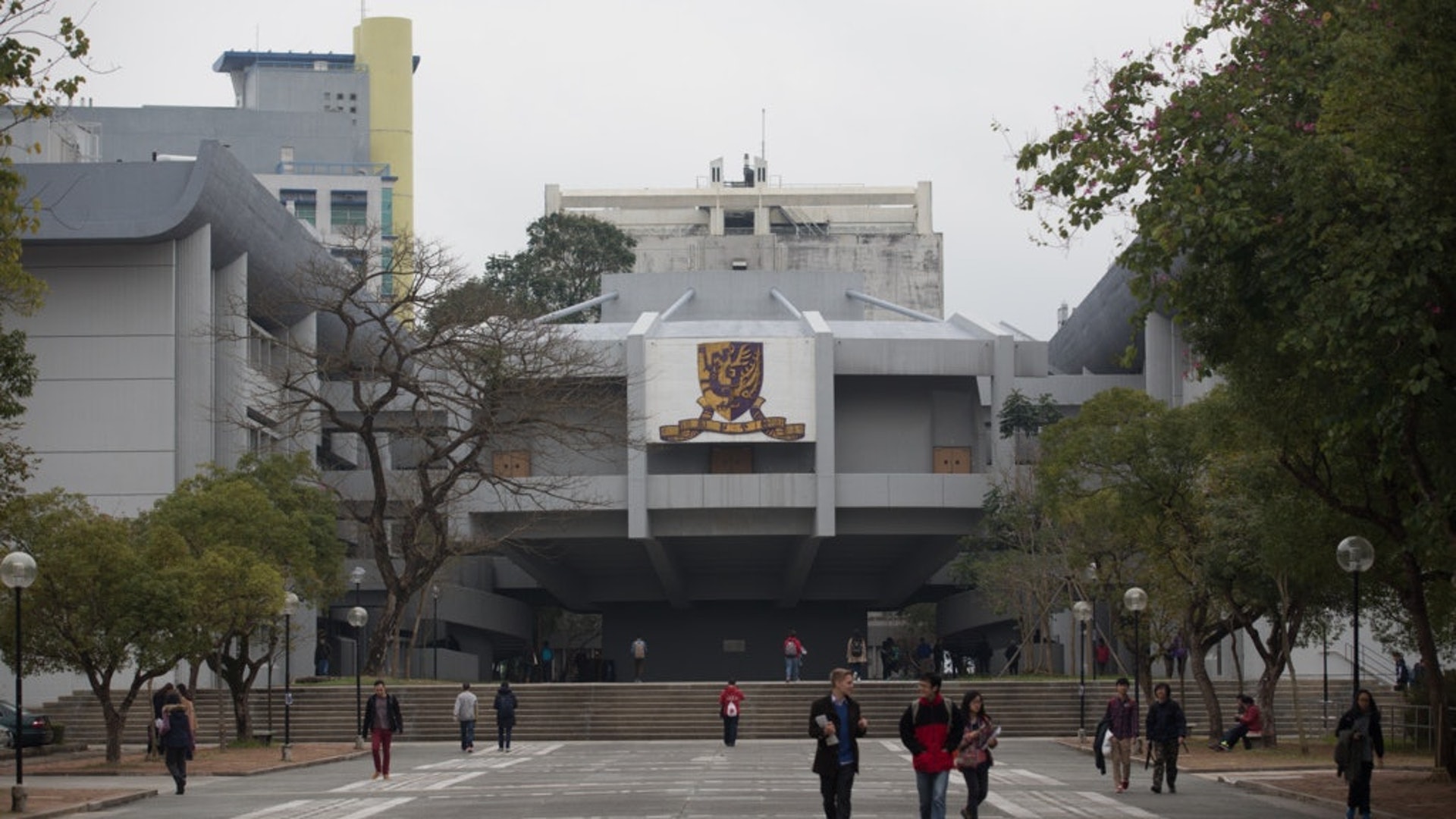 香港中文大學。(資料圖片) 香港中文大學。(資料圖片)